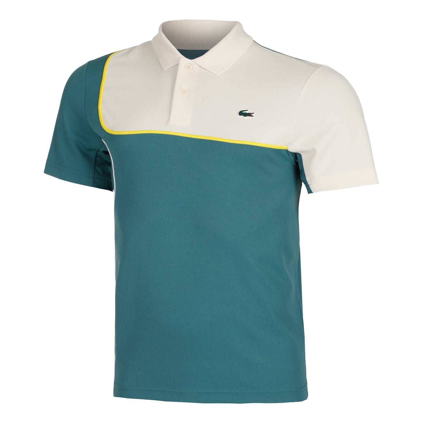 Lacoste Polo Men - petrol, white