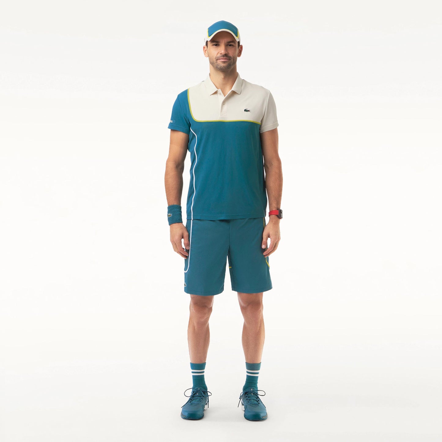Lacoste Shorts Herren - petrol,