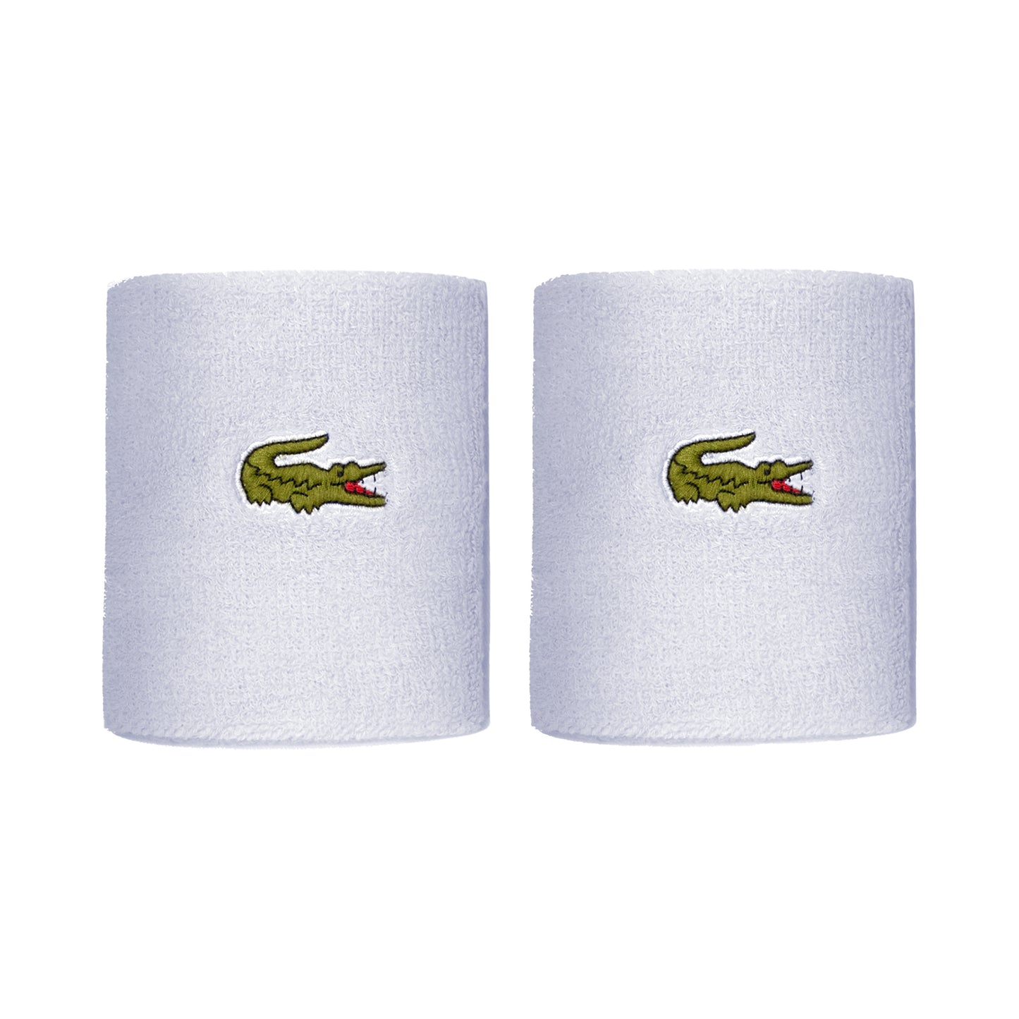 Lacoste Schweißband 2er Pack lang - hellblau