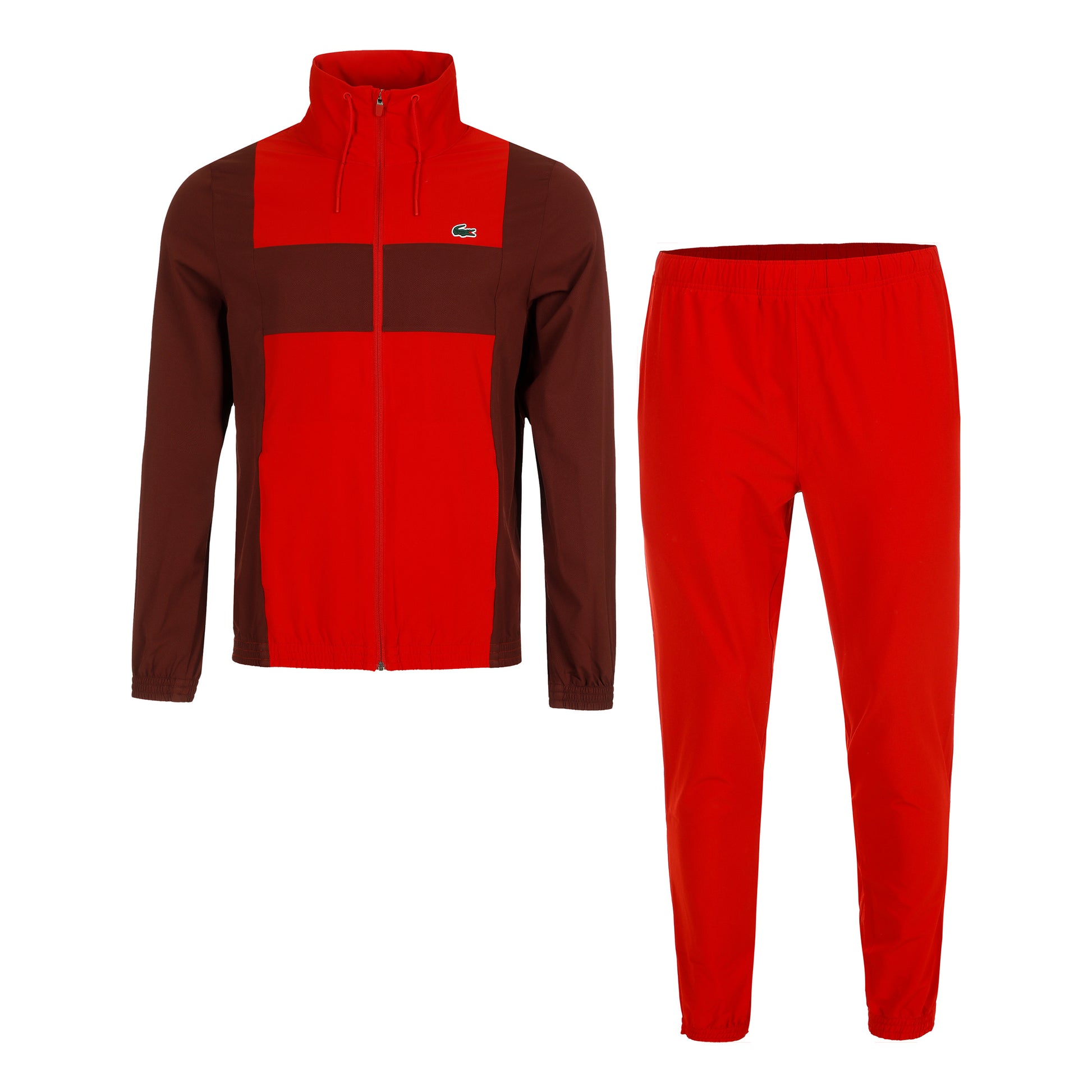 Lacoste Trainingsanzug Herren-Rot,Dunkelrot