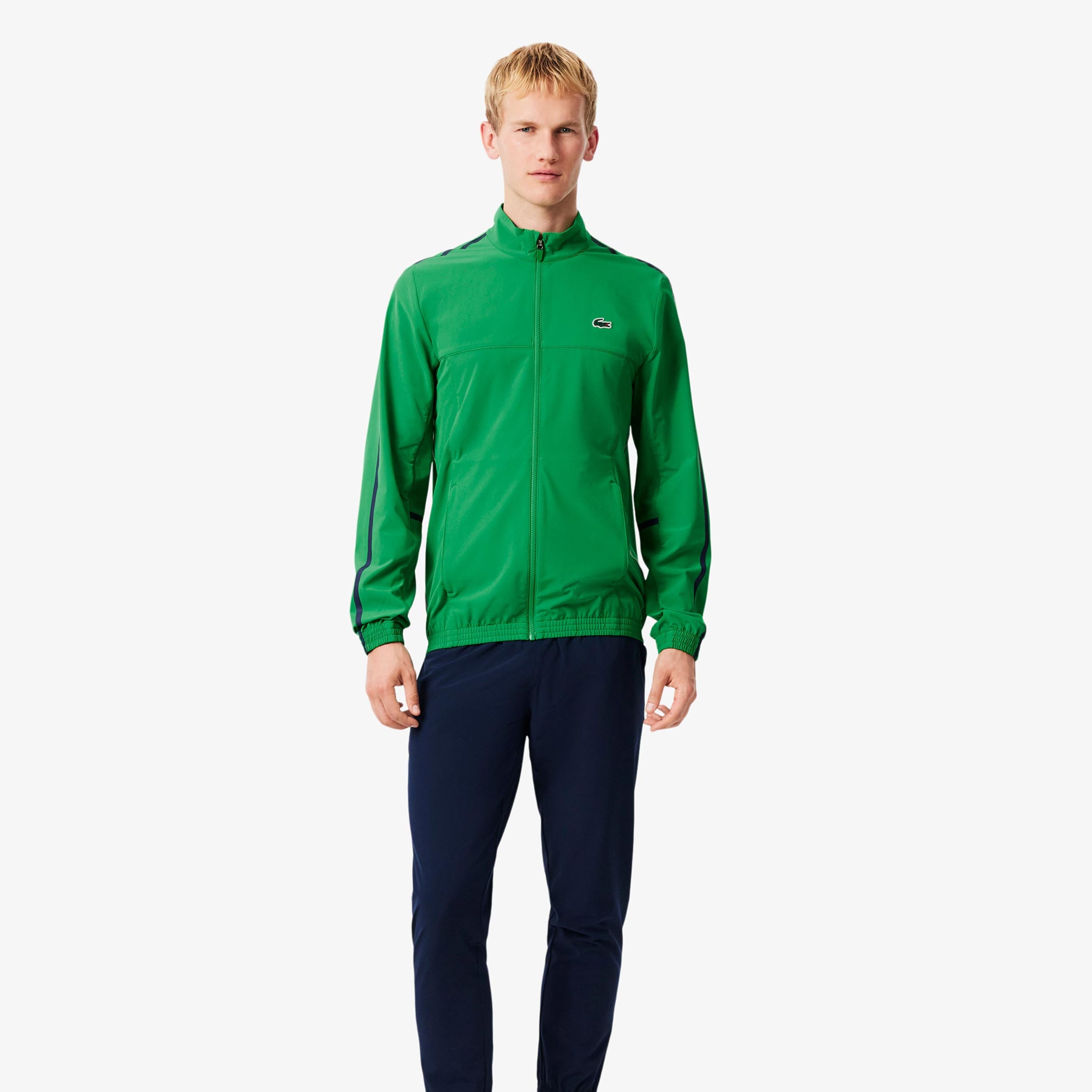 Lacoste Trainingsanzug Herren - grün, dunkelblau