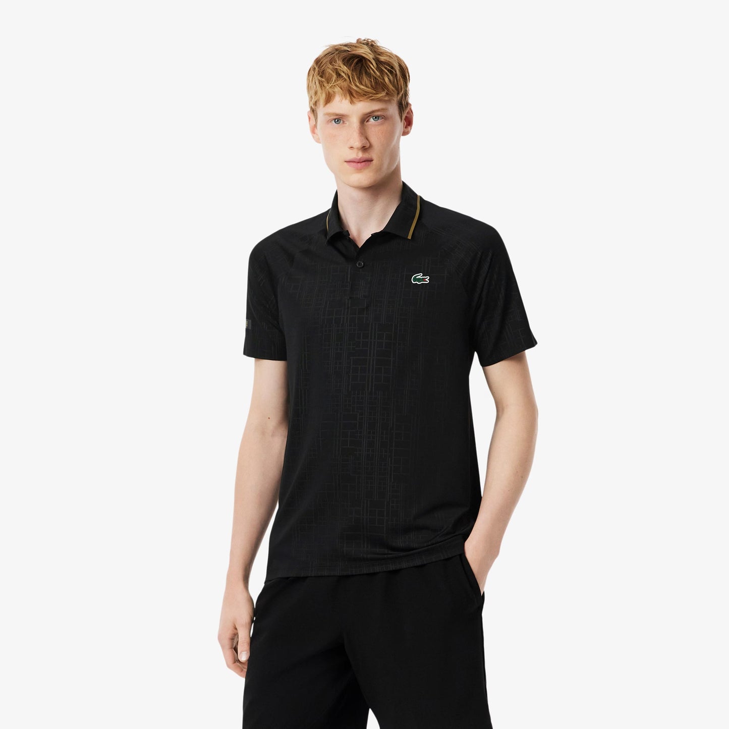 Lacoste Novak Djokovic Polo Men-Black