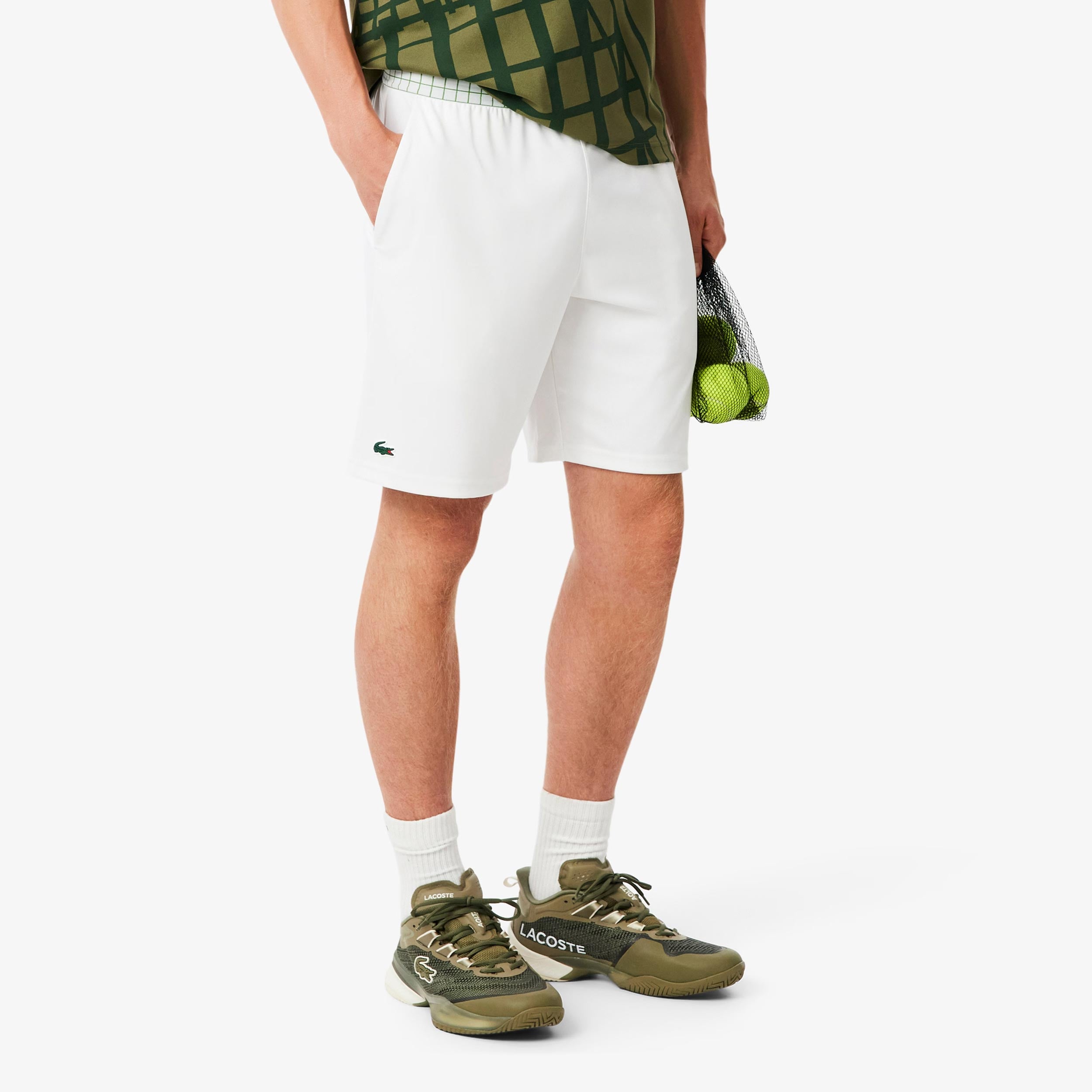 Lacoste Shorts Men-white