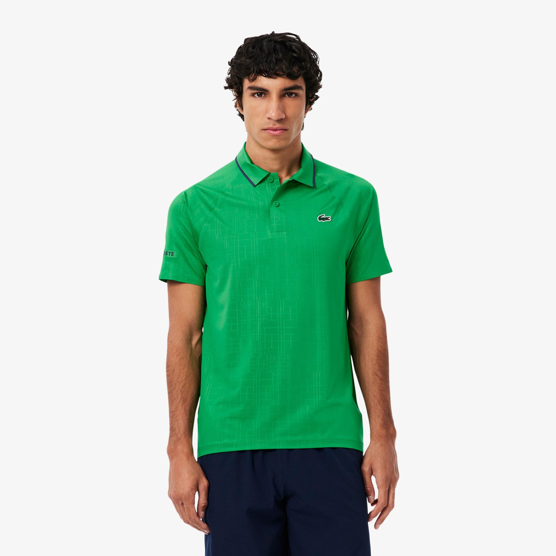 Lacoste Novak Djokovic Polo Men - green, white