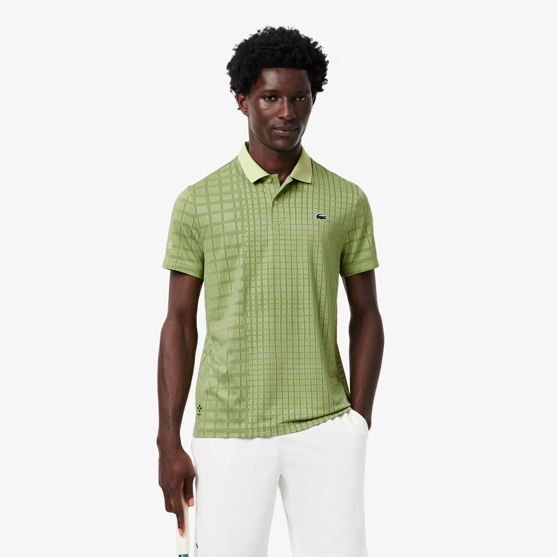 Lacoste Polo Herren-hellgrün, grün