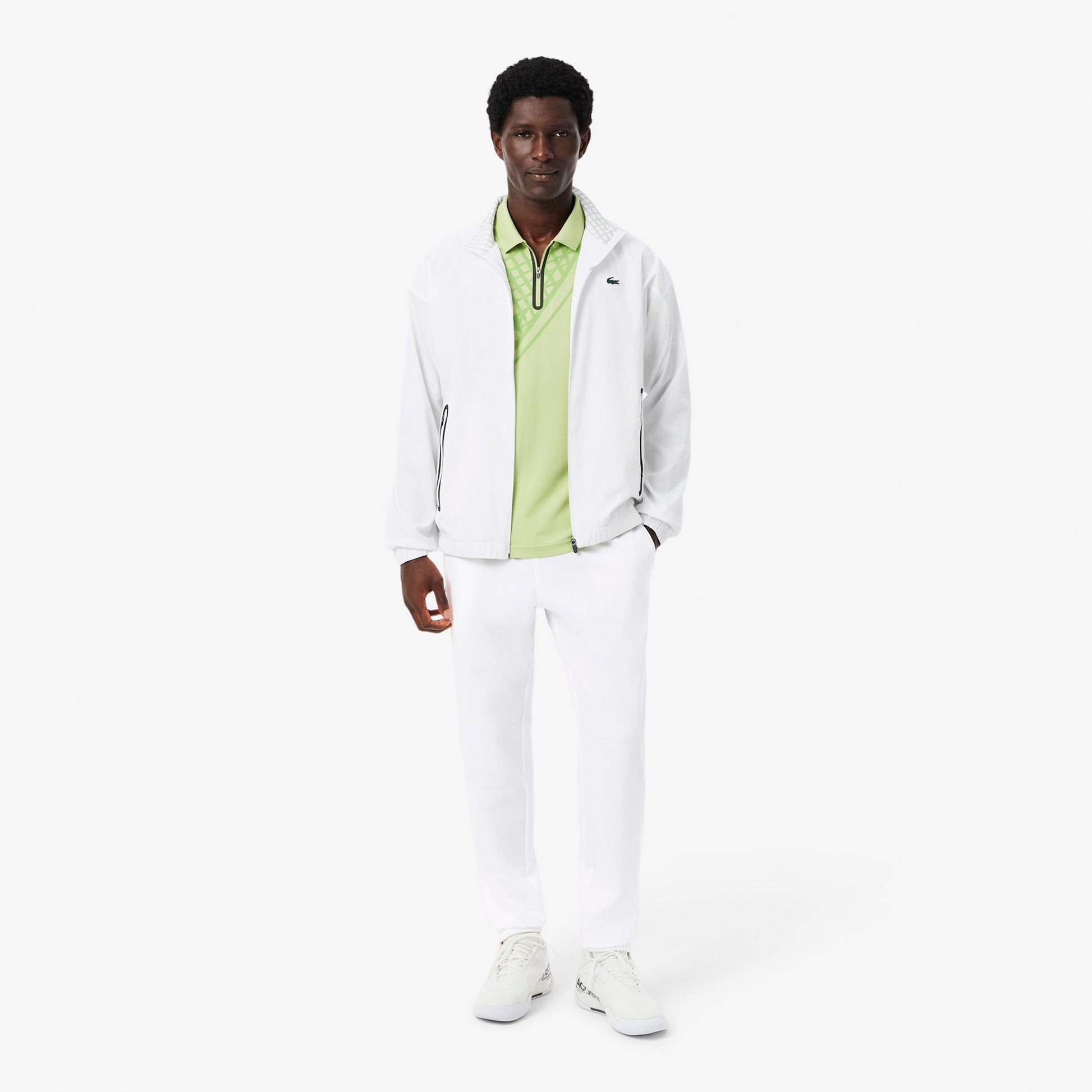 Lacoste Tracksuit Men-white
