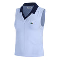 Polo - lilac, dark blue