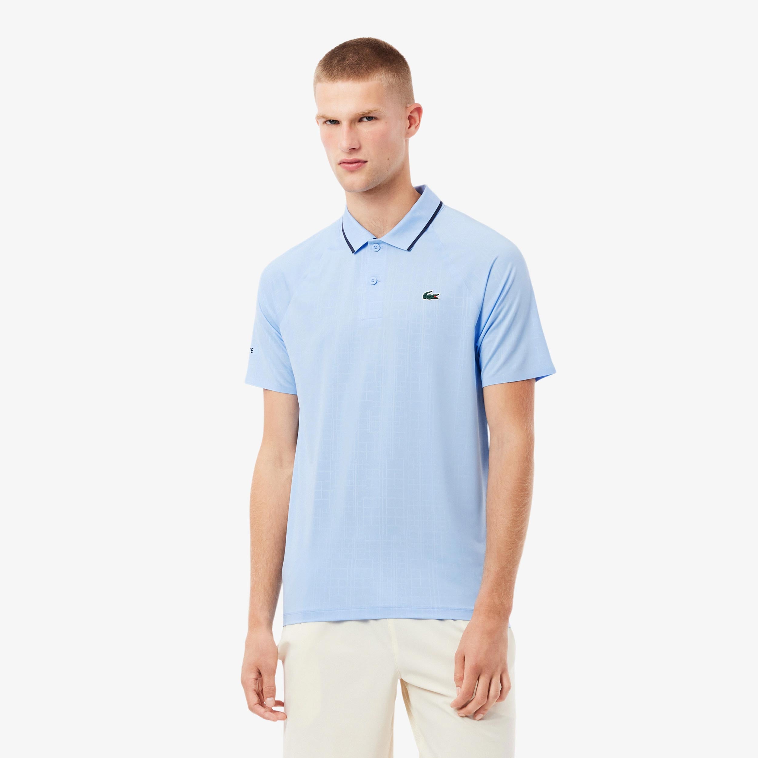Lacoste Novak Djokovic Polo Men-Light Blue