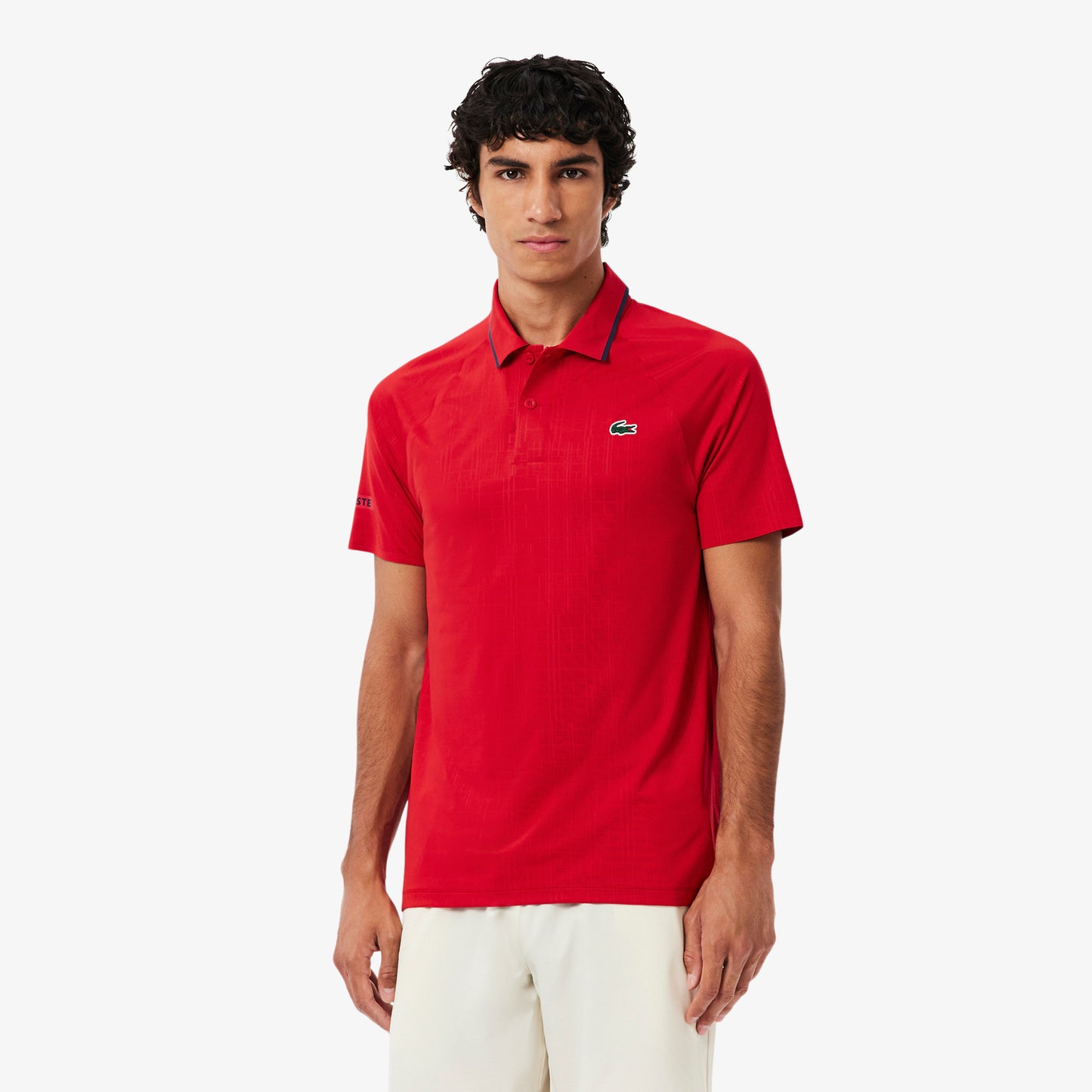 Lacoste Novak Djokovic Polo Herren-rot