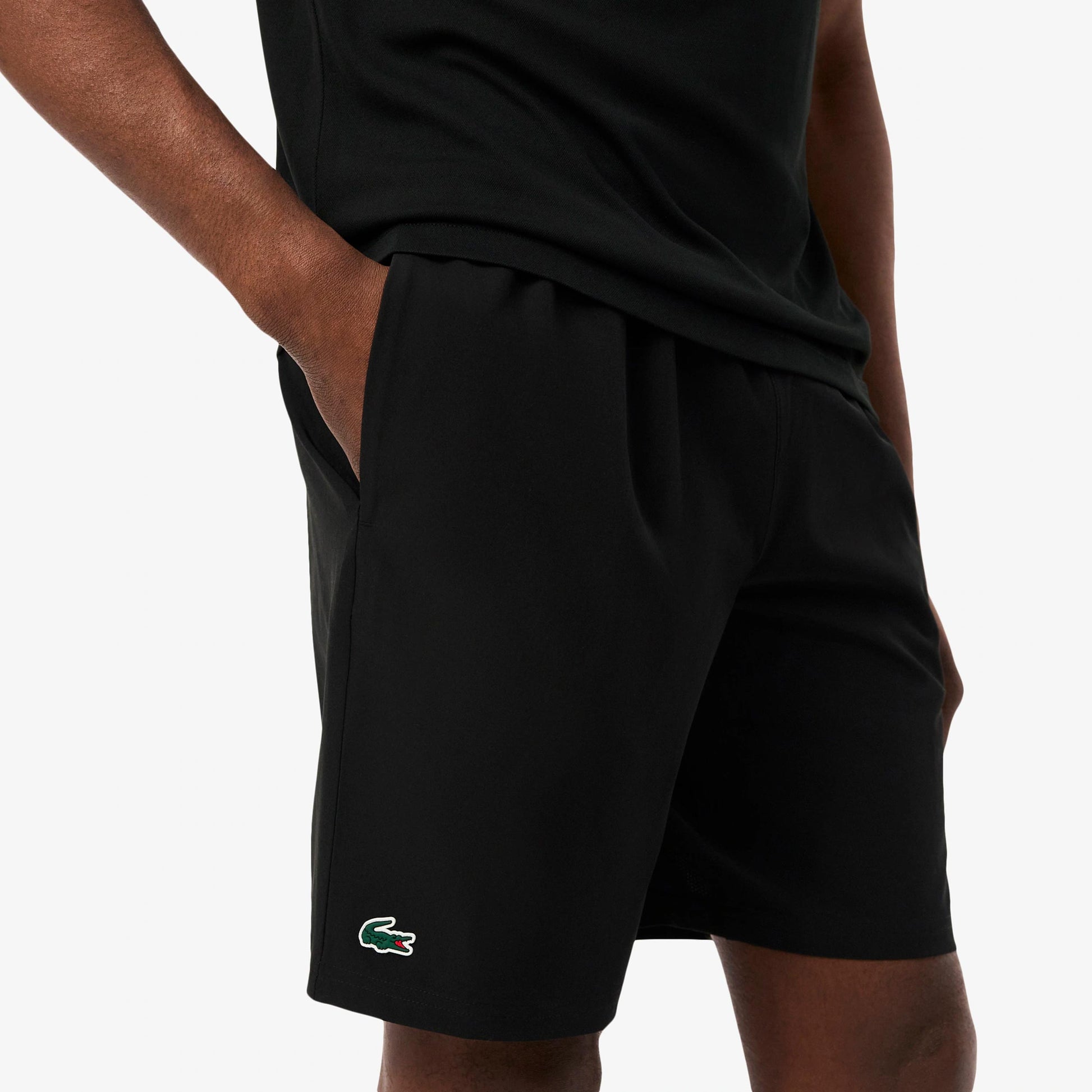 Lacoste Djokovic Shorts Men - black, gold