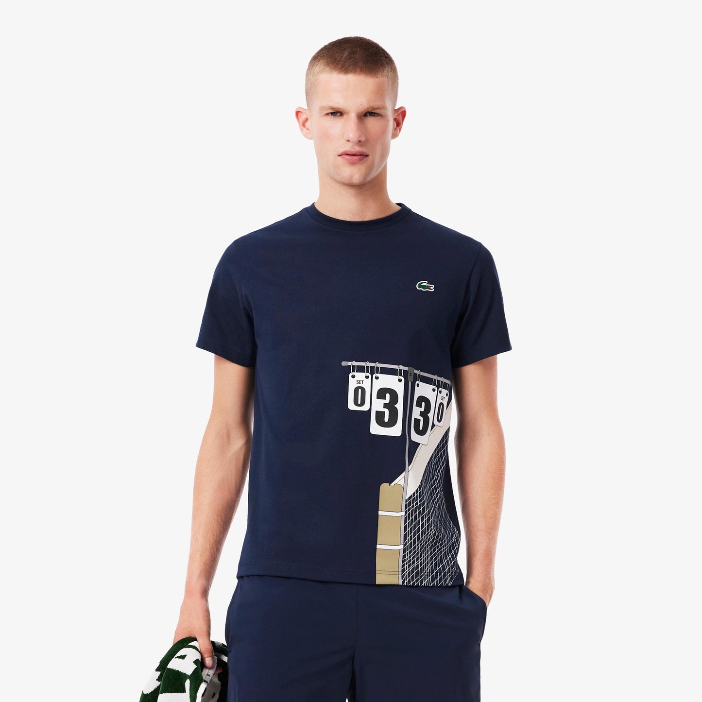 Lacoste T-Shirt Herren-Dunkelblau