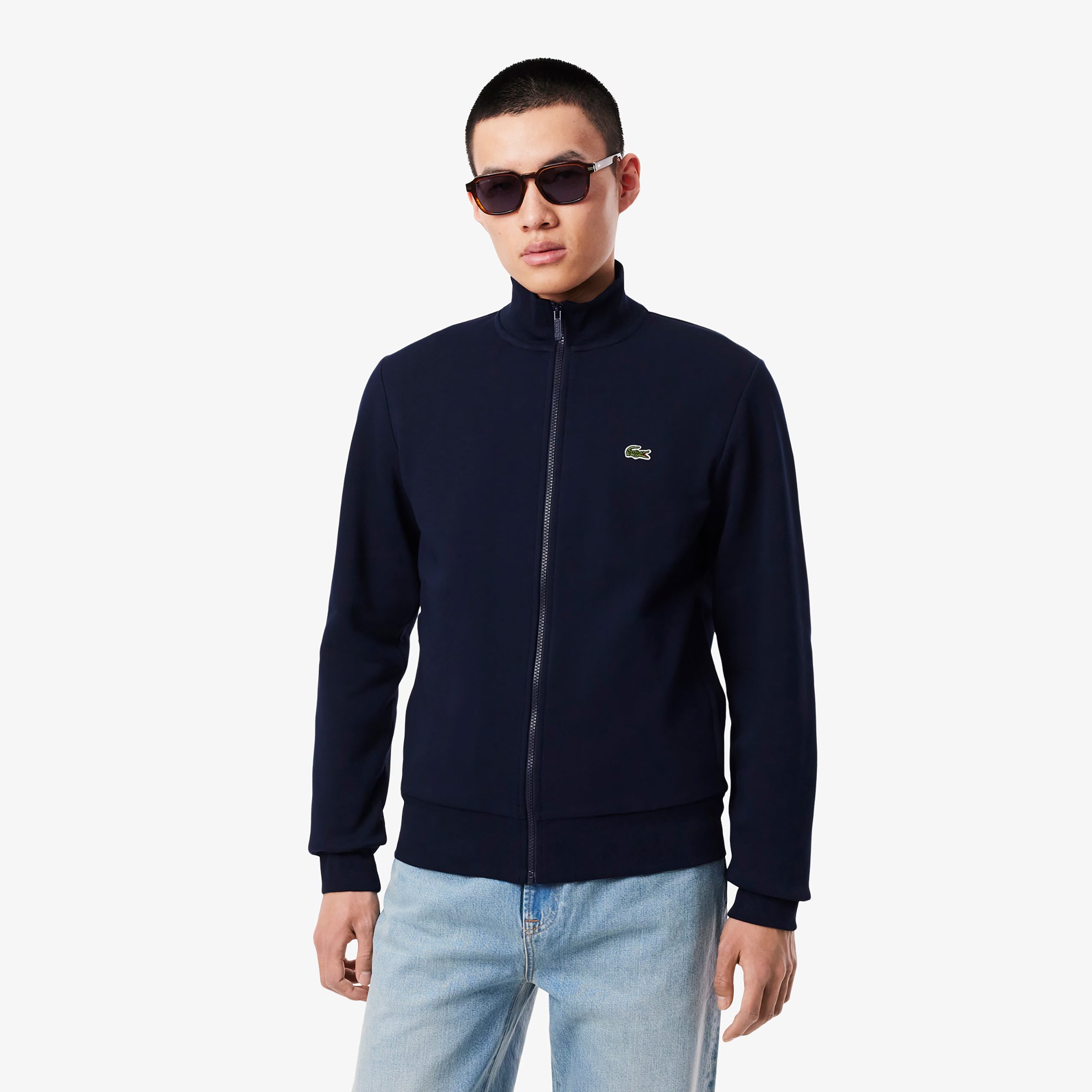 Lacoste Core Lifestyle Sweatjacke Herren-Dunkelblau