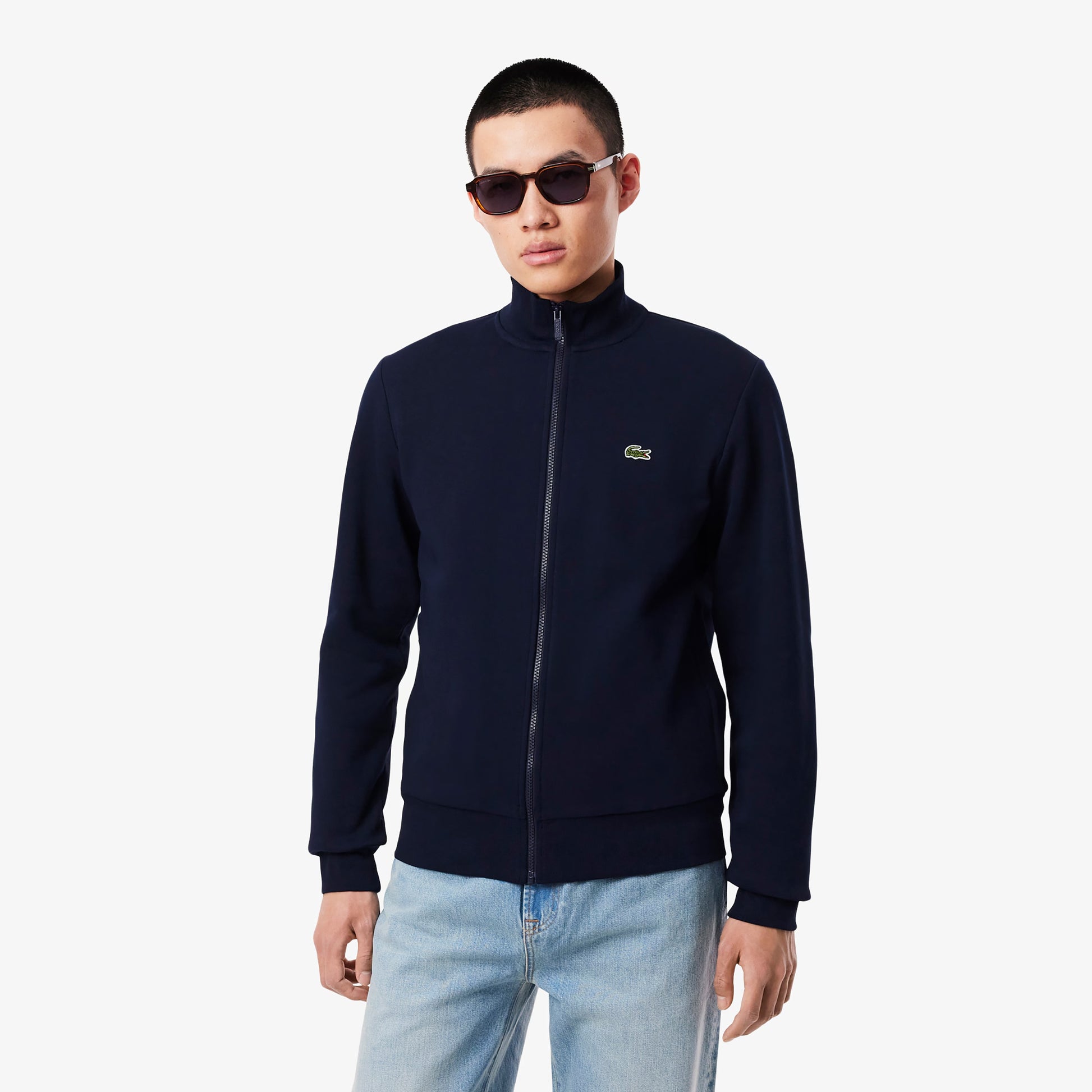 Lacoste Core Lifestyle Sweatjacke Herren-Dunkelblau