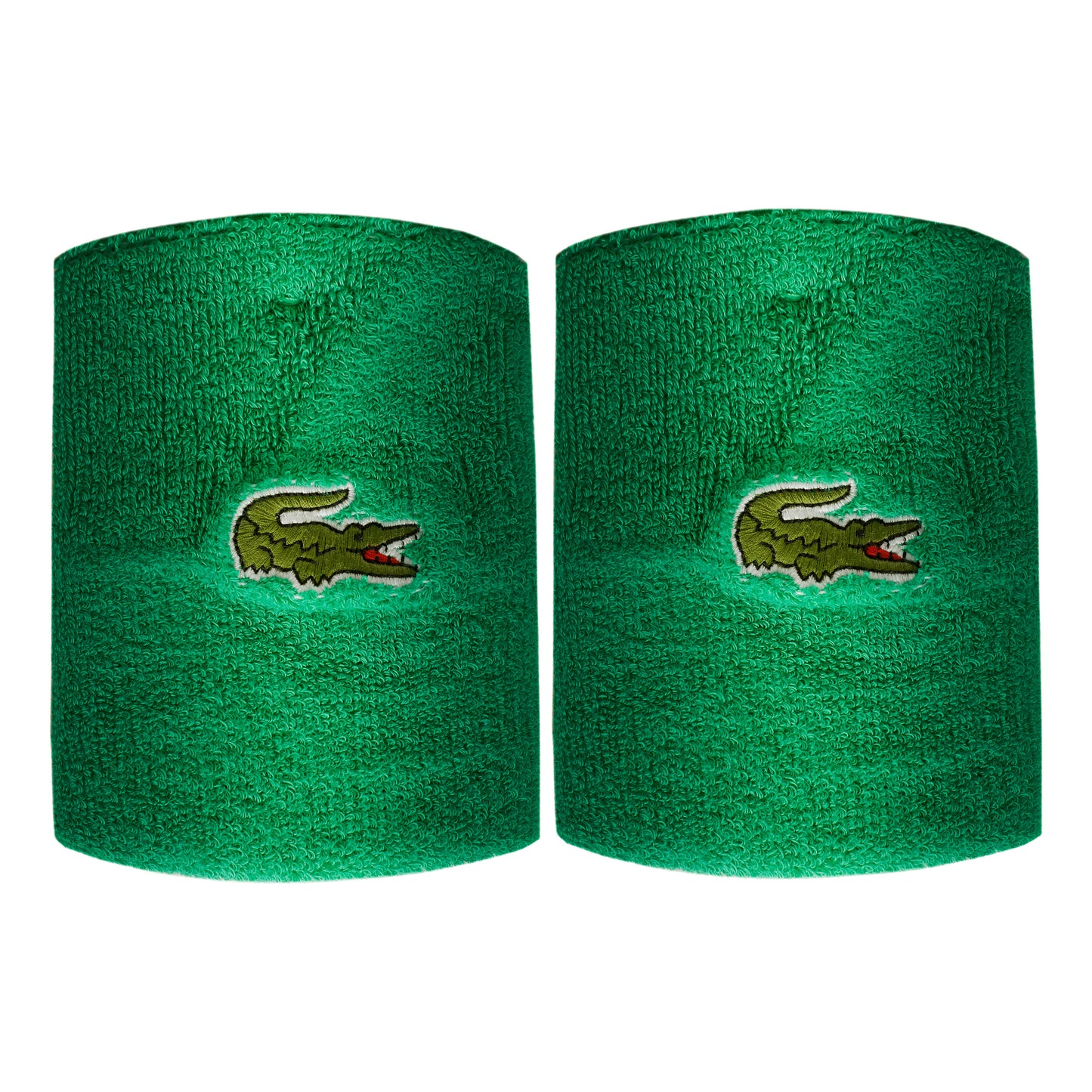 Lacoste Schweißband 2er Pack lang - grün