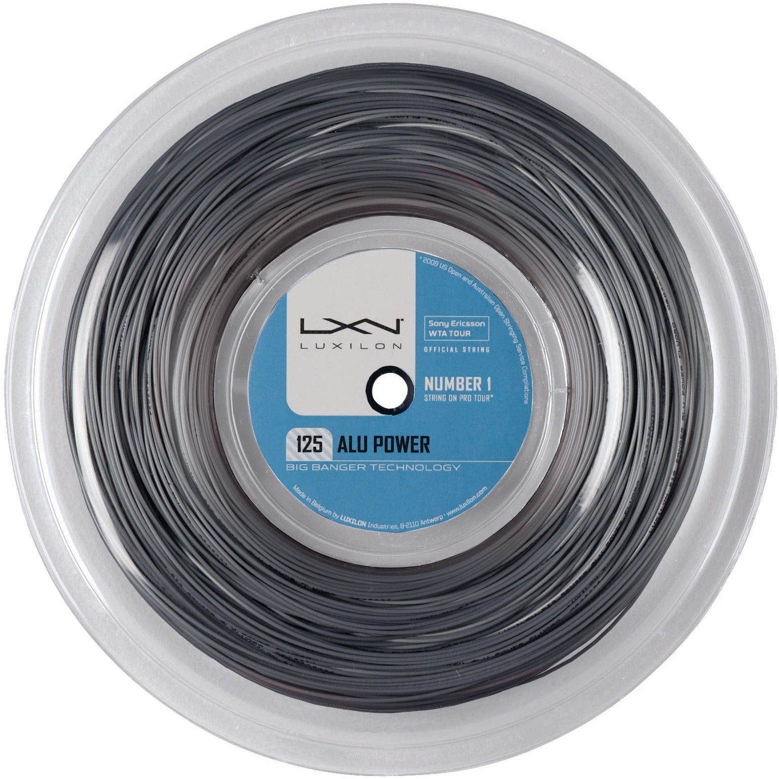 Luxilon Alu Power Saitenrolle 200m-Silber