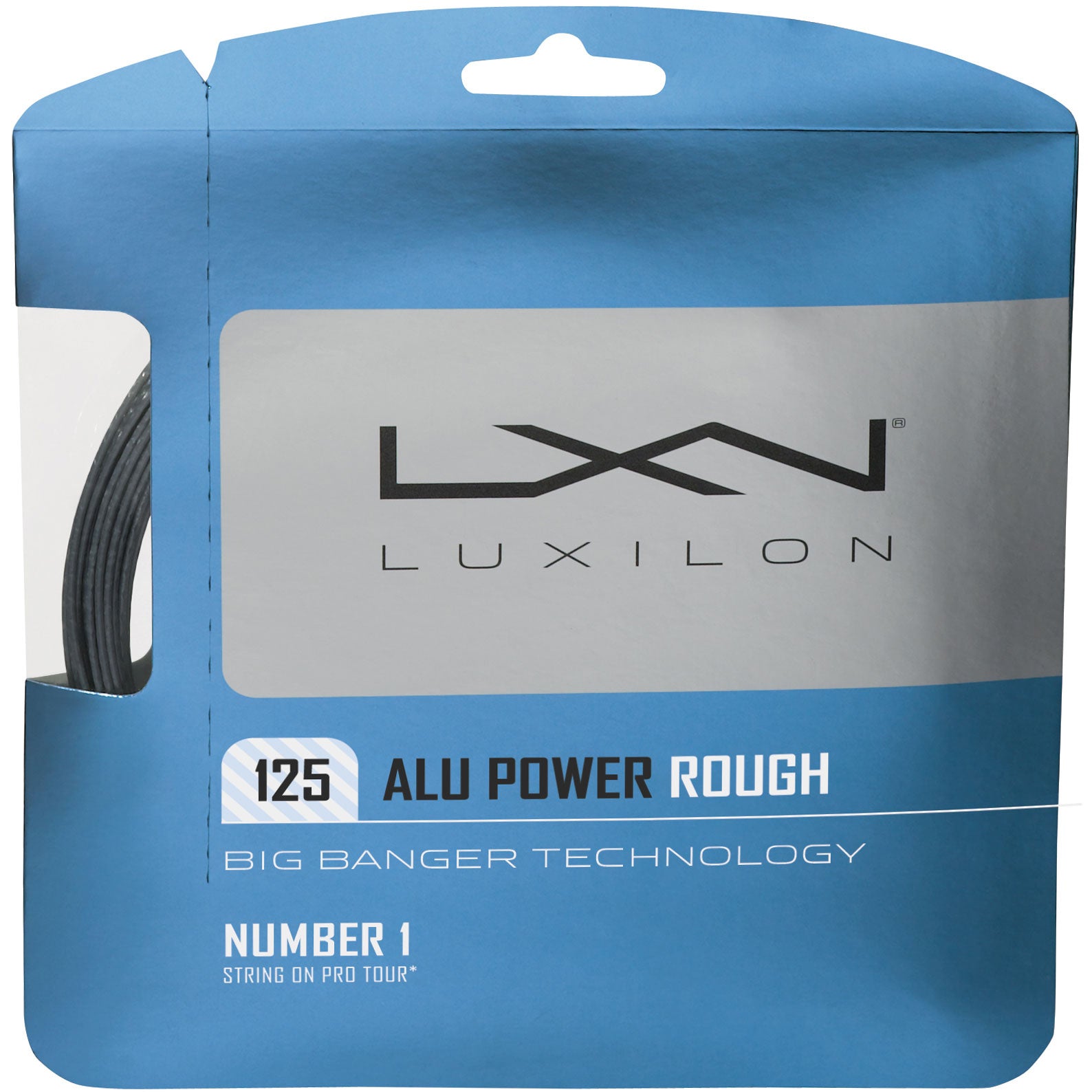 Luxilon Alu Power Rough String Set 12,2m-Silver