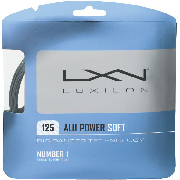 Luxilon Alu Power Soft String Set 12,2m-Silver