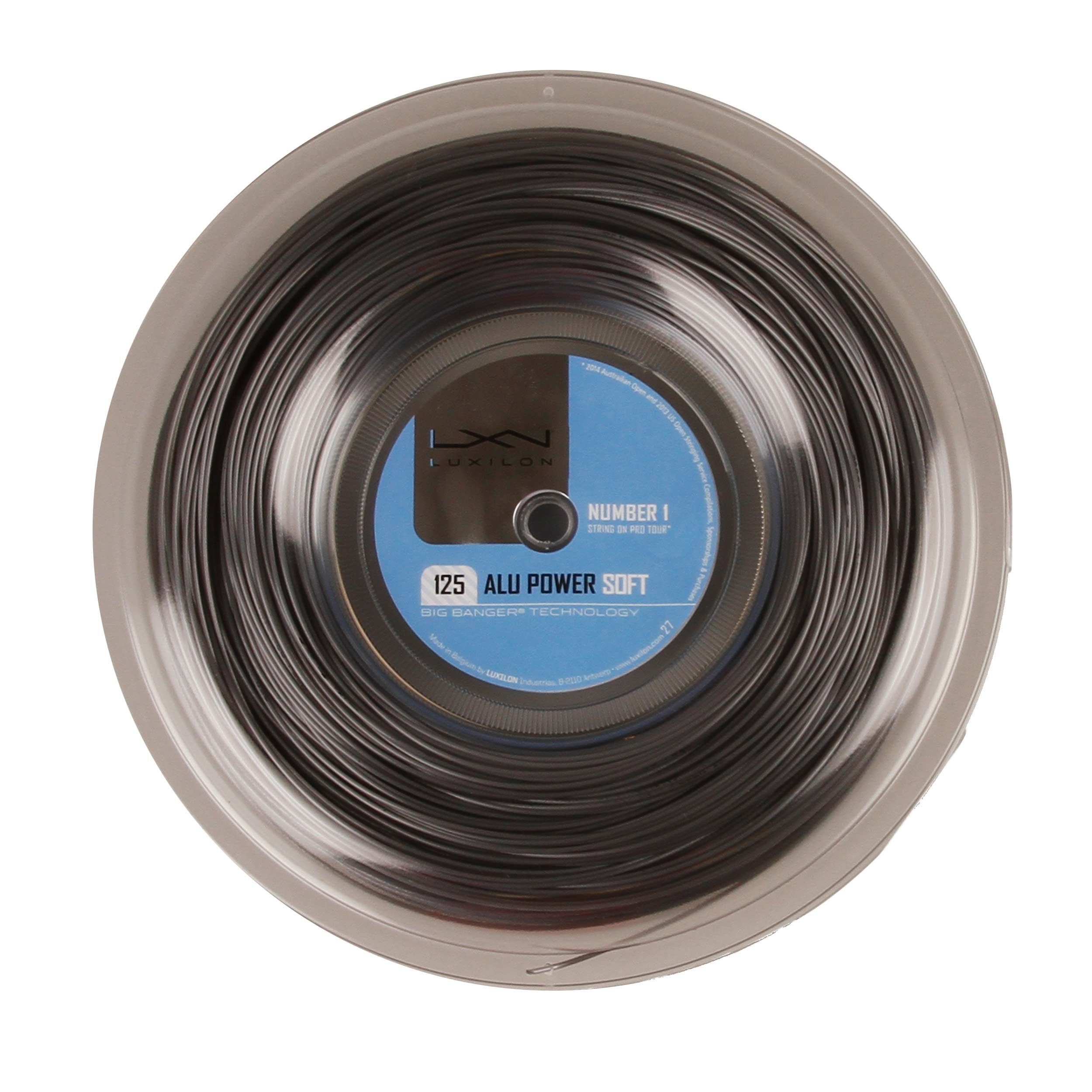 Luxilon Alu Power Soft String Reel 200m-Silver