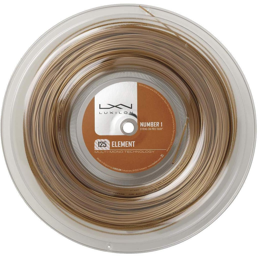 Luxilon Element Bronze String Reel 200m-Bronze