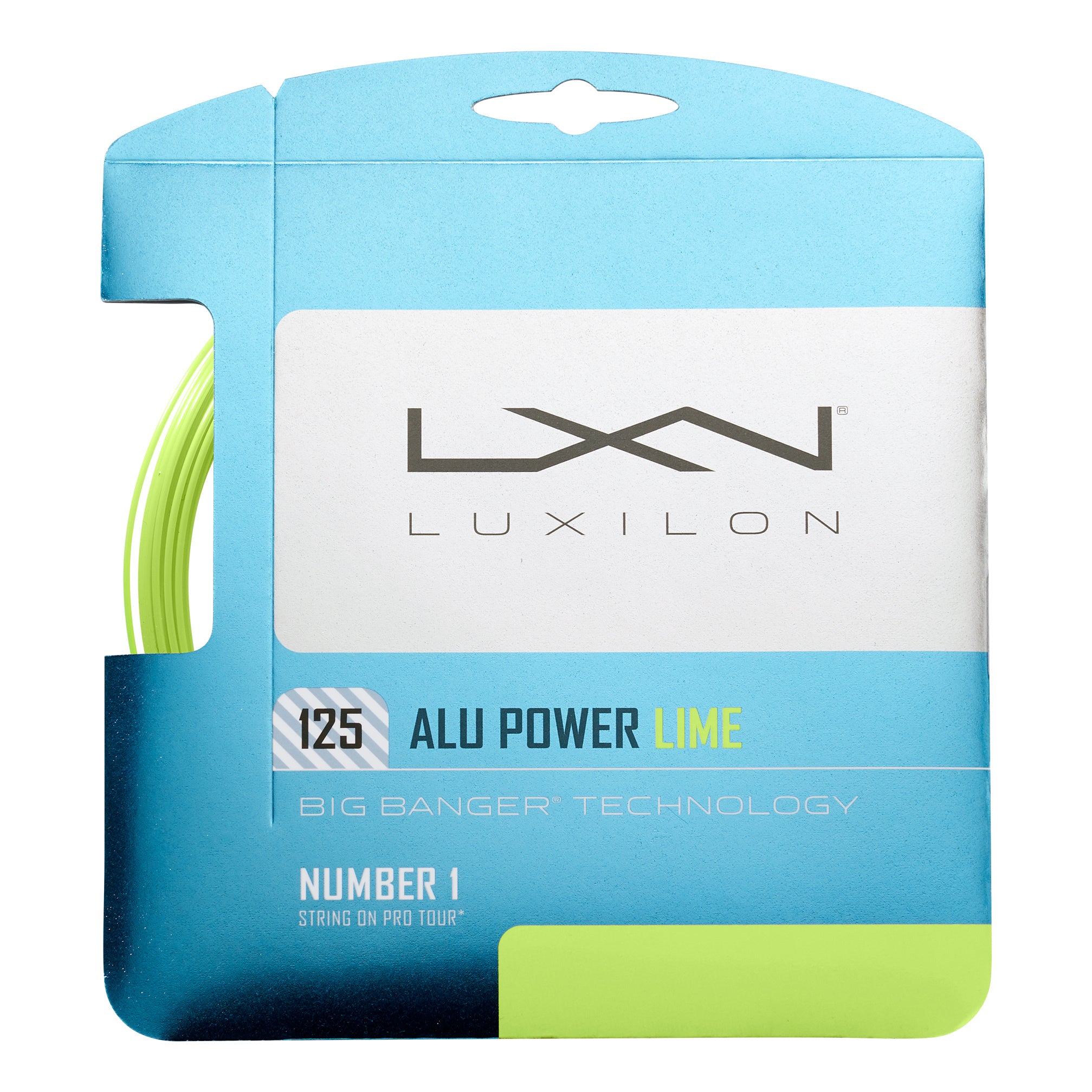 Luxilon Alu Power String Set 12,2m-Lime