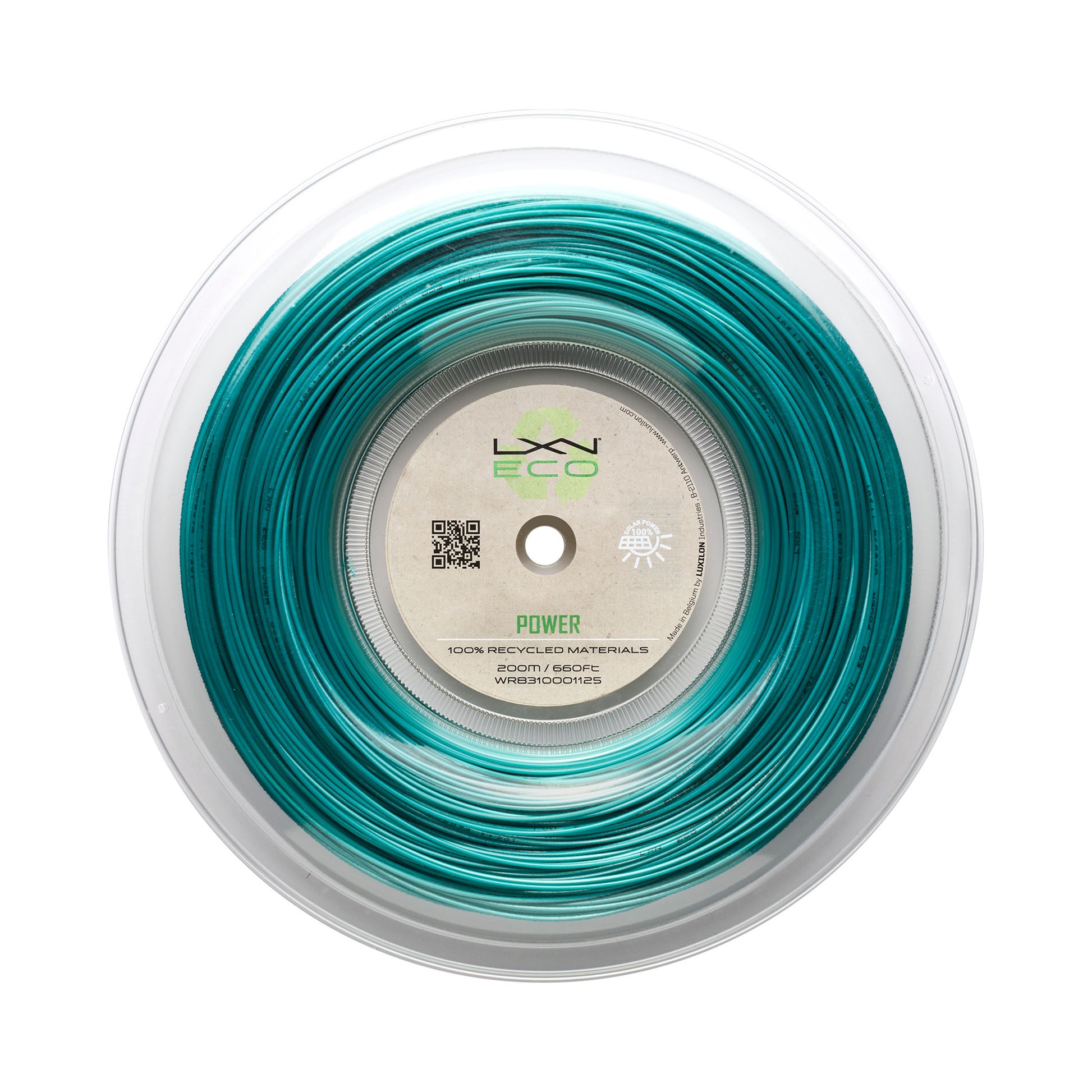 Luxilon Eco Power String Reel 200m-Petrol