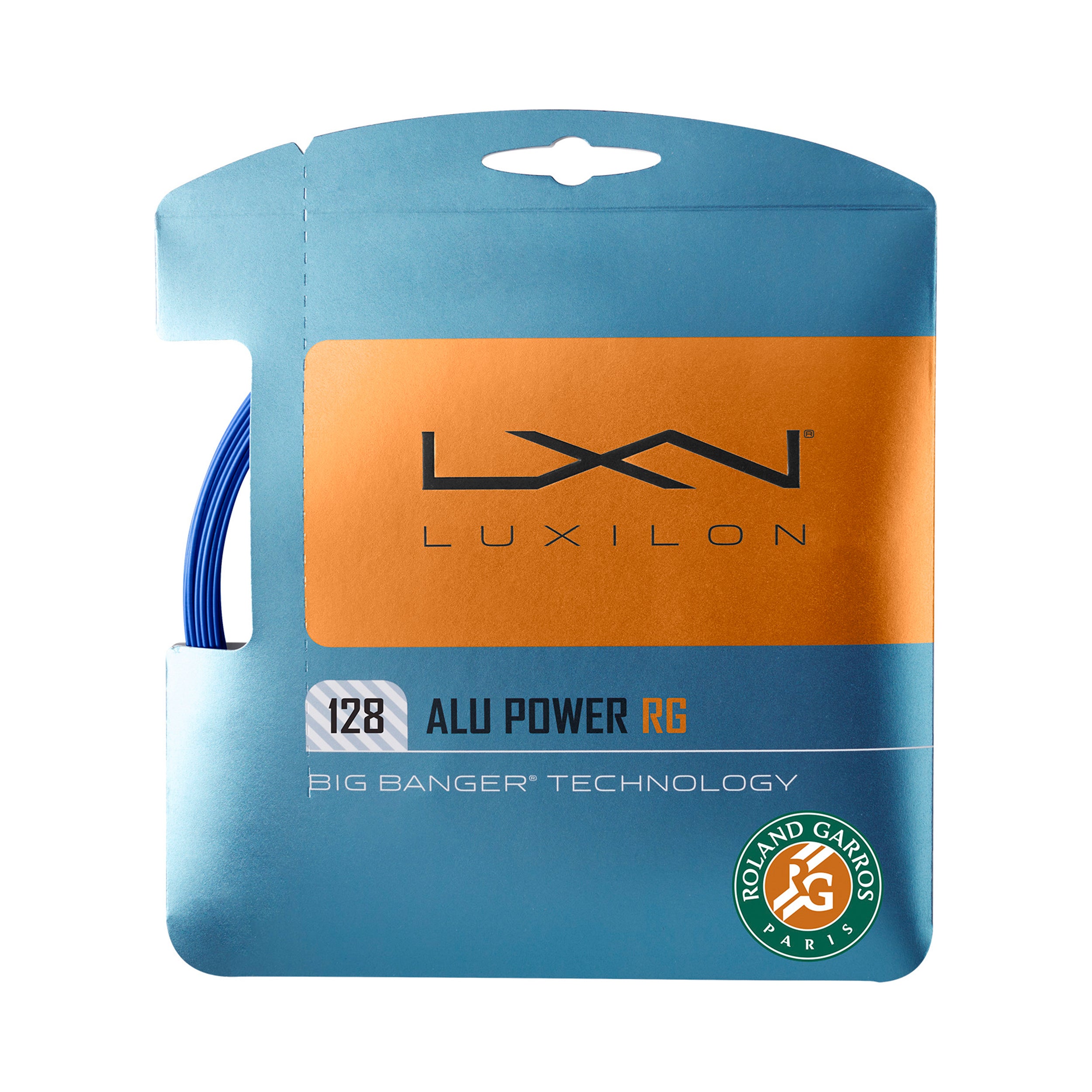Luxilon Alu Power Roland Garros String Set 12,2m-Blue