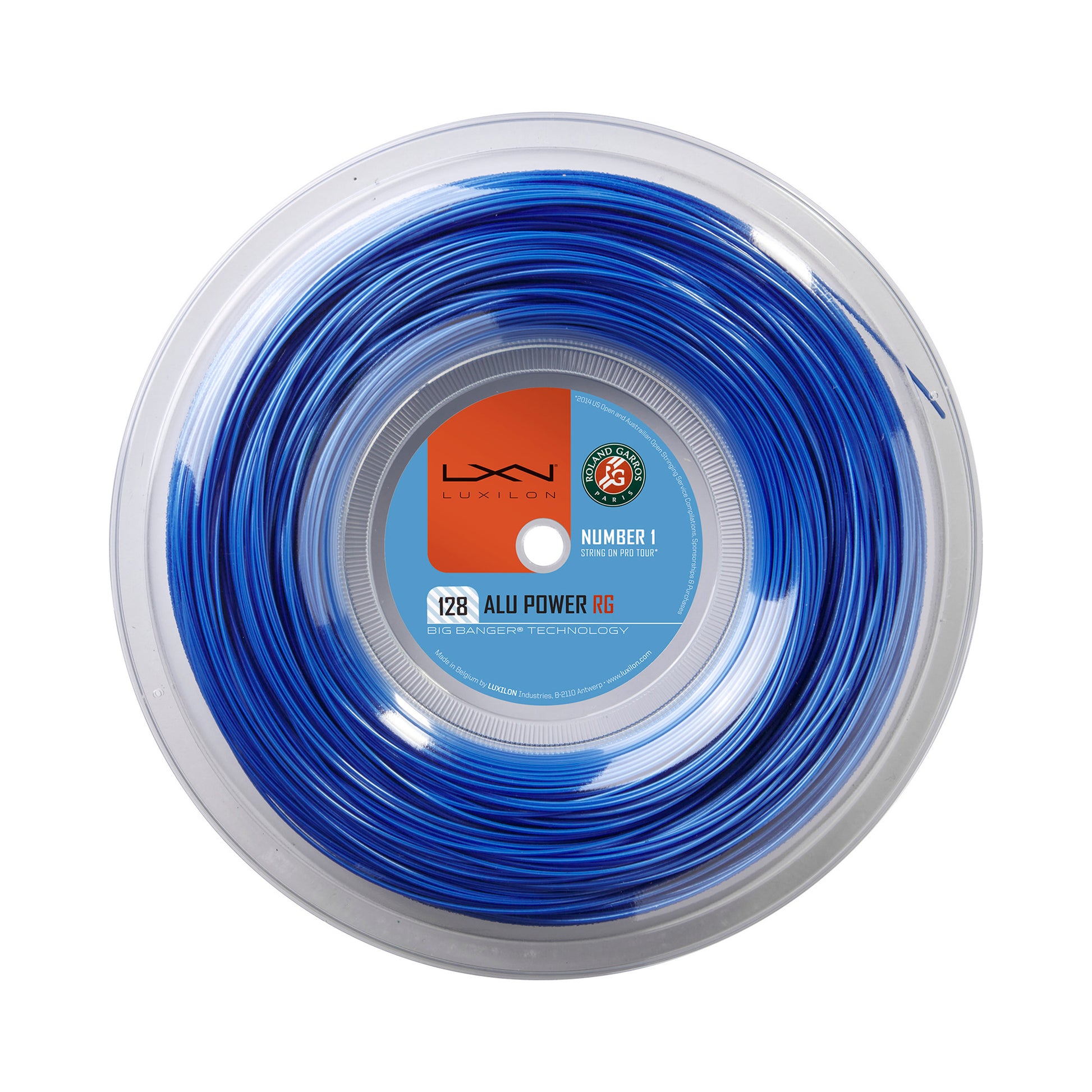 Luxilon Alu Power Roland Garros Saitenrolle 12,2m-Blau