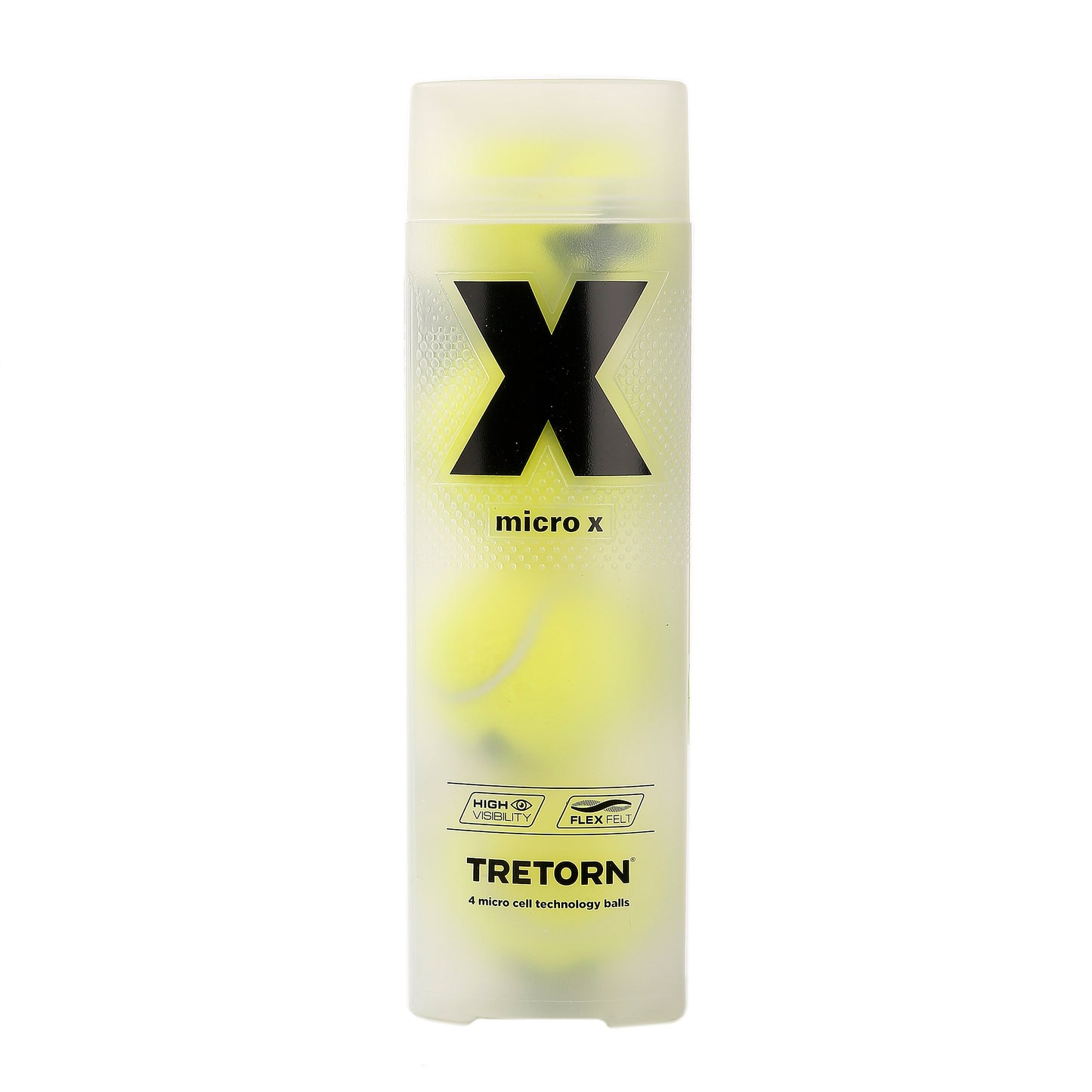 Tretorn Micro X 4 Ball Tube