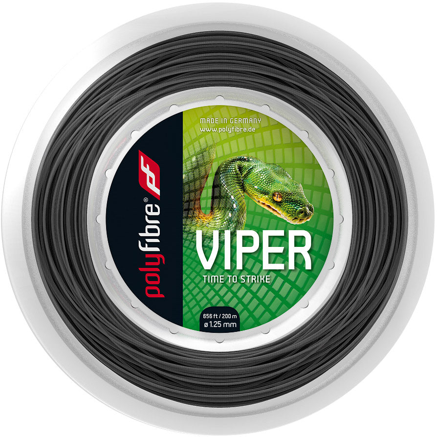 Polyfibre Viper String Reel 200m-Grey