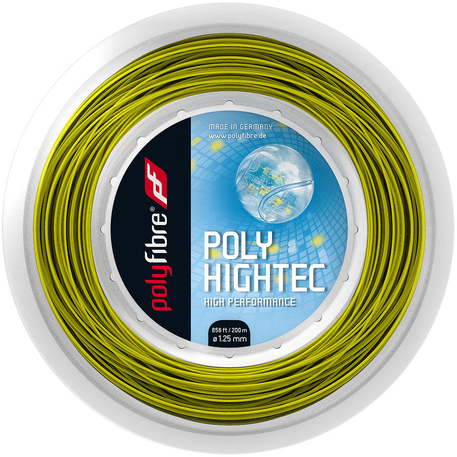 Polyfibre Poly Hightec String Reel 200m-Yellow