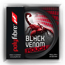 Polyfibre Venom Rough String Set 12,2m-Black