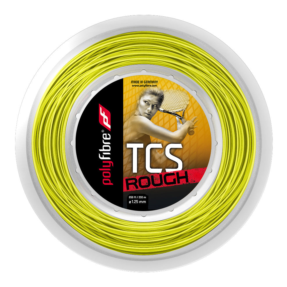 Polyfibre TCS Rough String Reel 200m-Yellow