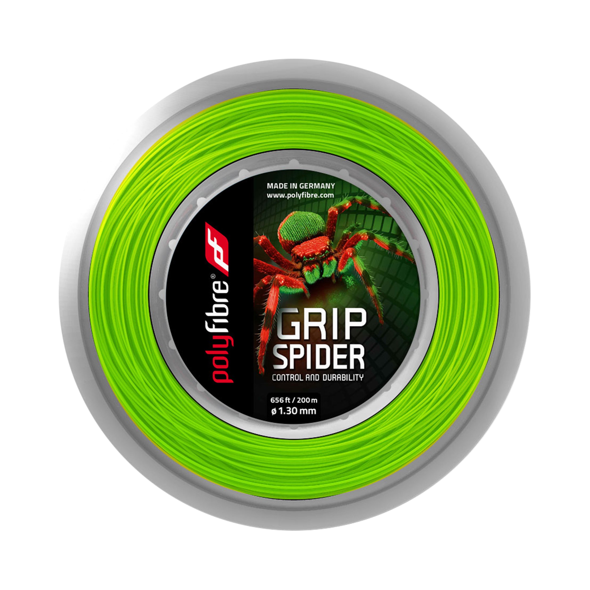 Polyfibre Grip Spider String Reel 200m-Green
