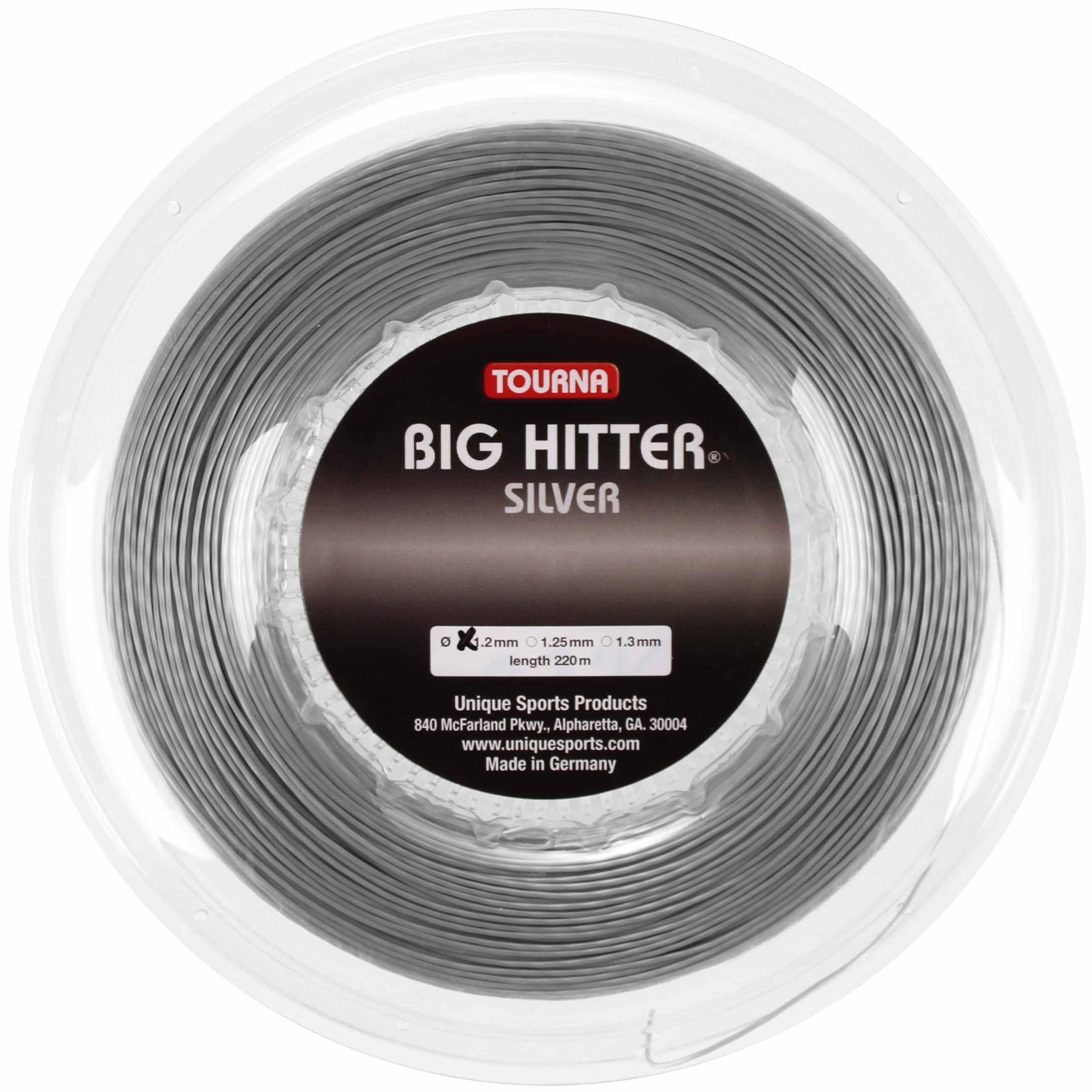 Tourna Big Hitter String Reel 220m-Silver