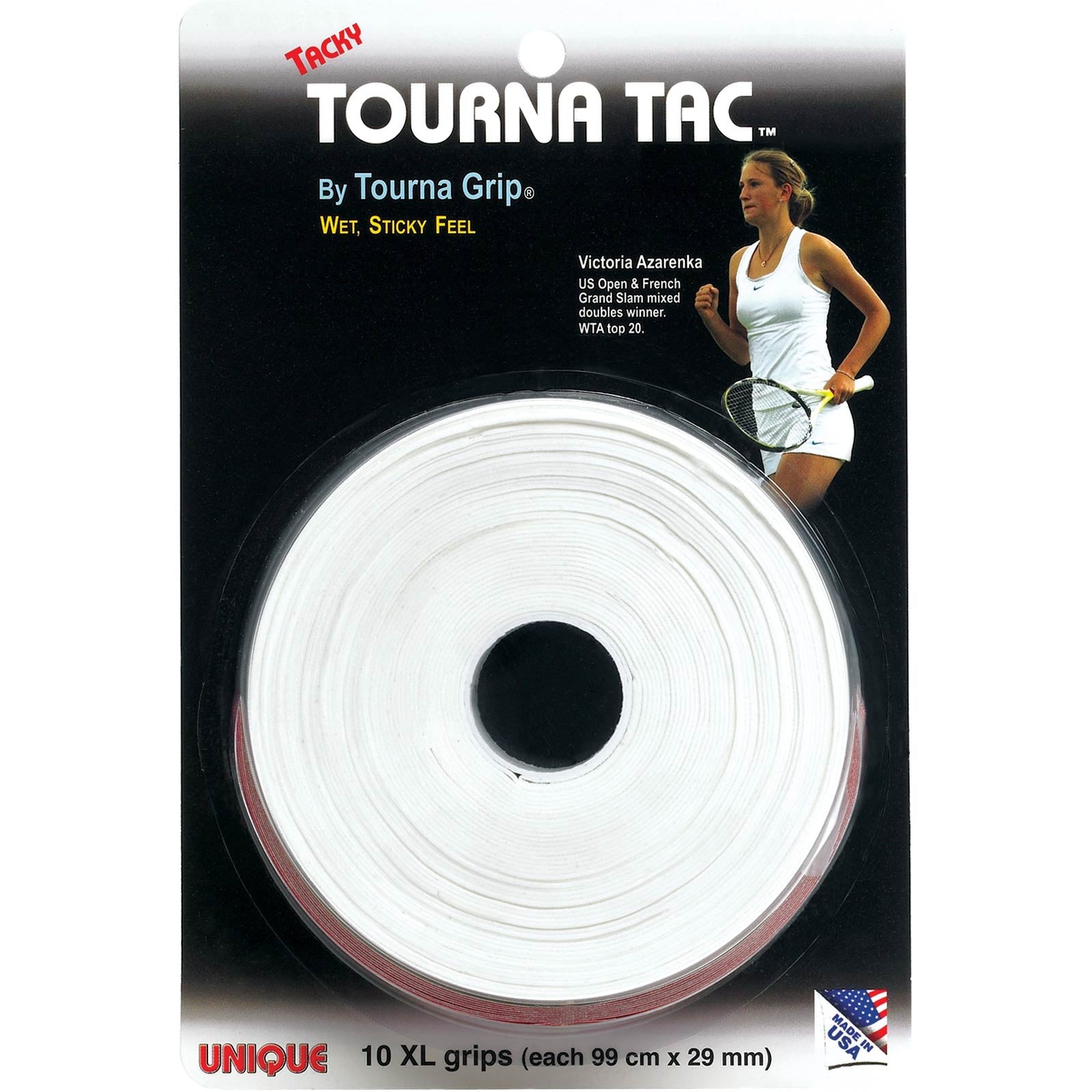 Tourna Tac 10 Pack-White