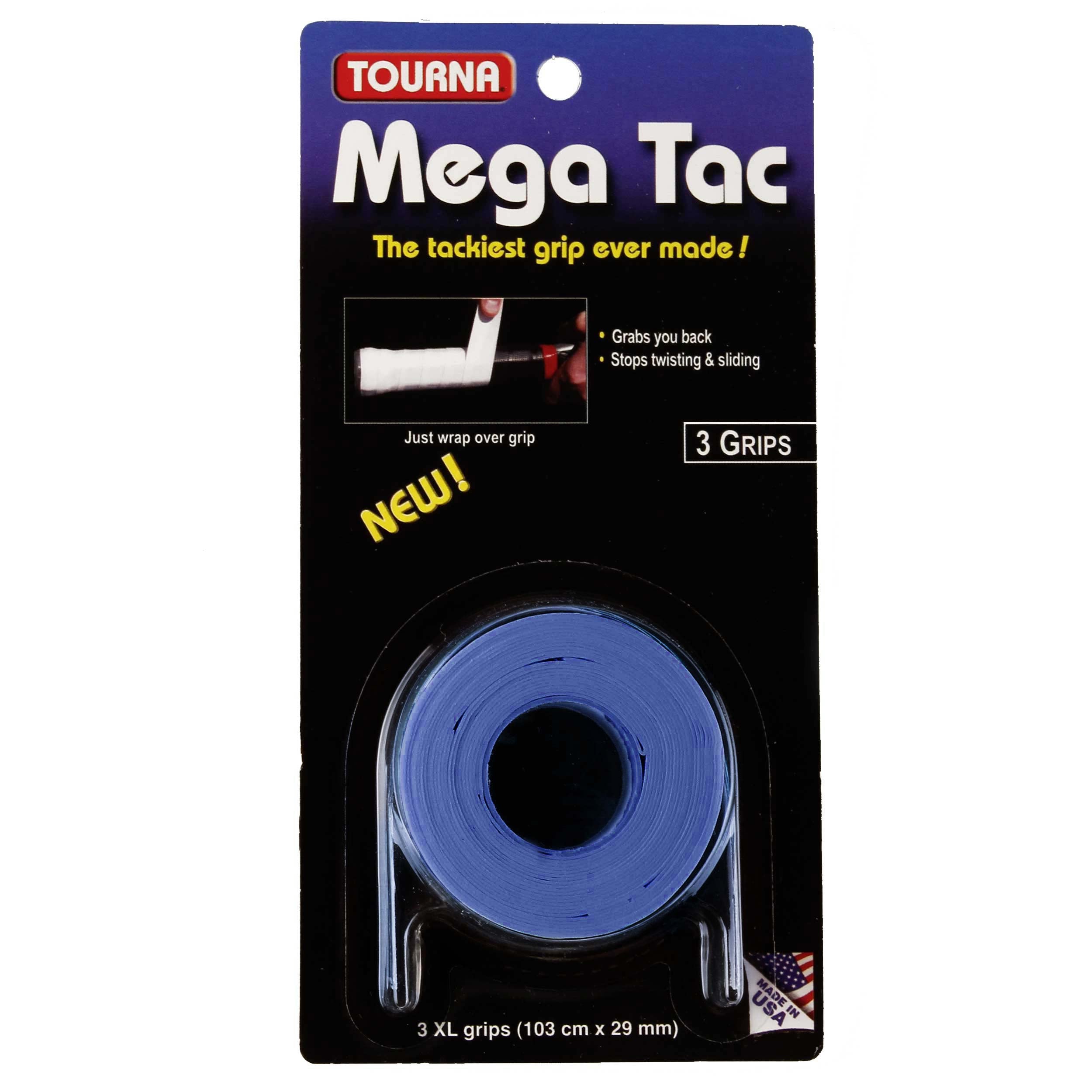Tourna Mega Tac 3er Pack-Blau