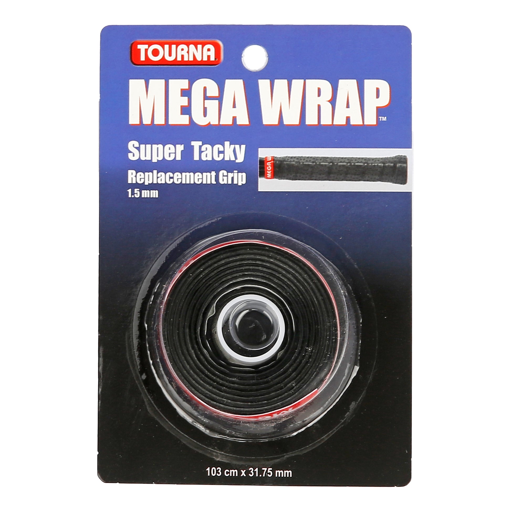 Tourna Mega Wrap 1 Pack-Black