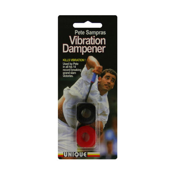Tourna Vibrations Dampener 2 Pack-Red,Black