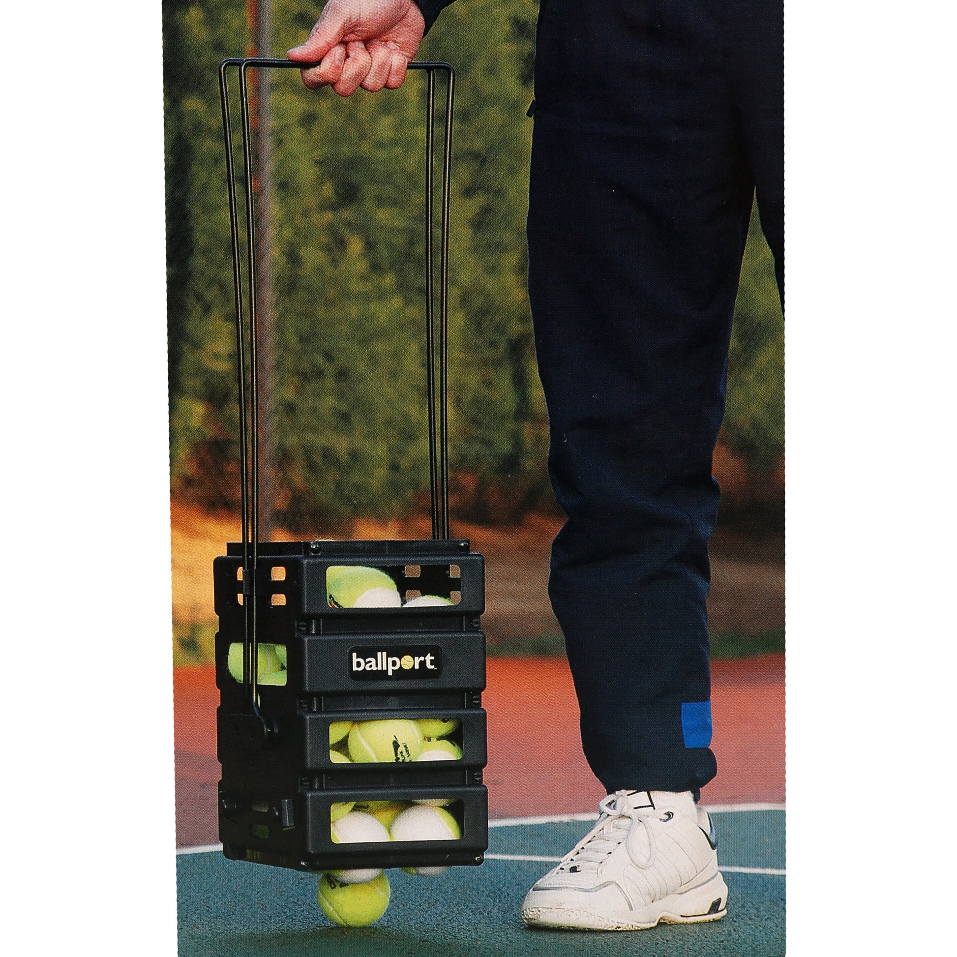 Tourna Ball Basket-Black