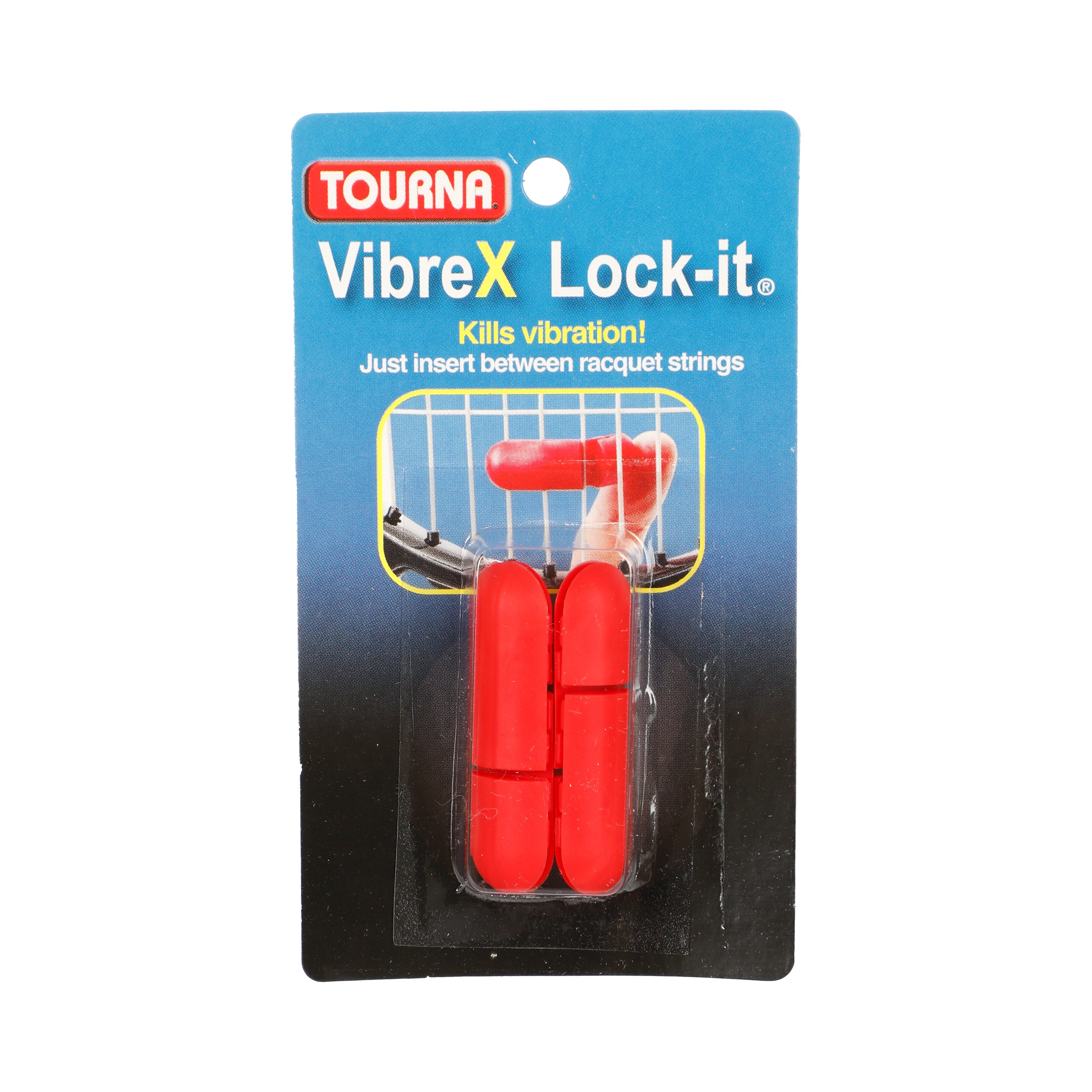 Vibrex Lock Dampener 2 Pack-Red | Tennis-Point