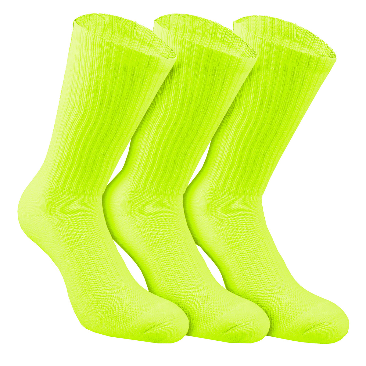 Tennis-Point Tennissocken 3er Pack Unisex - neongelb,