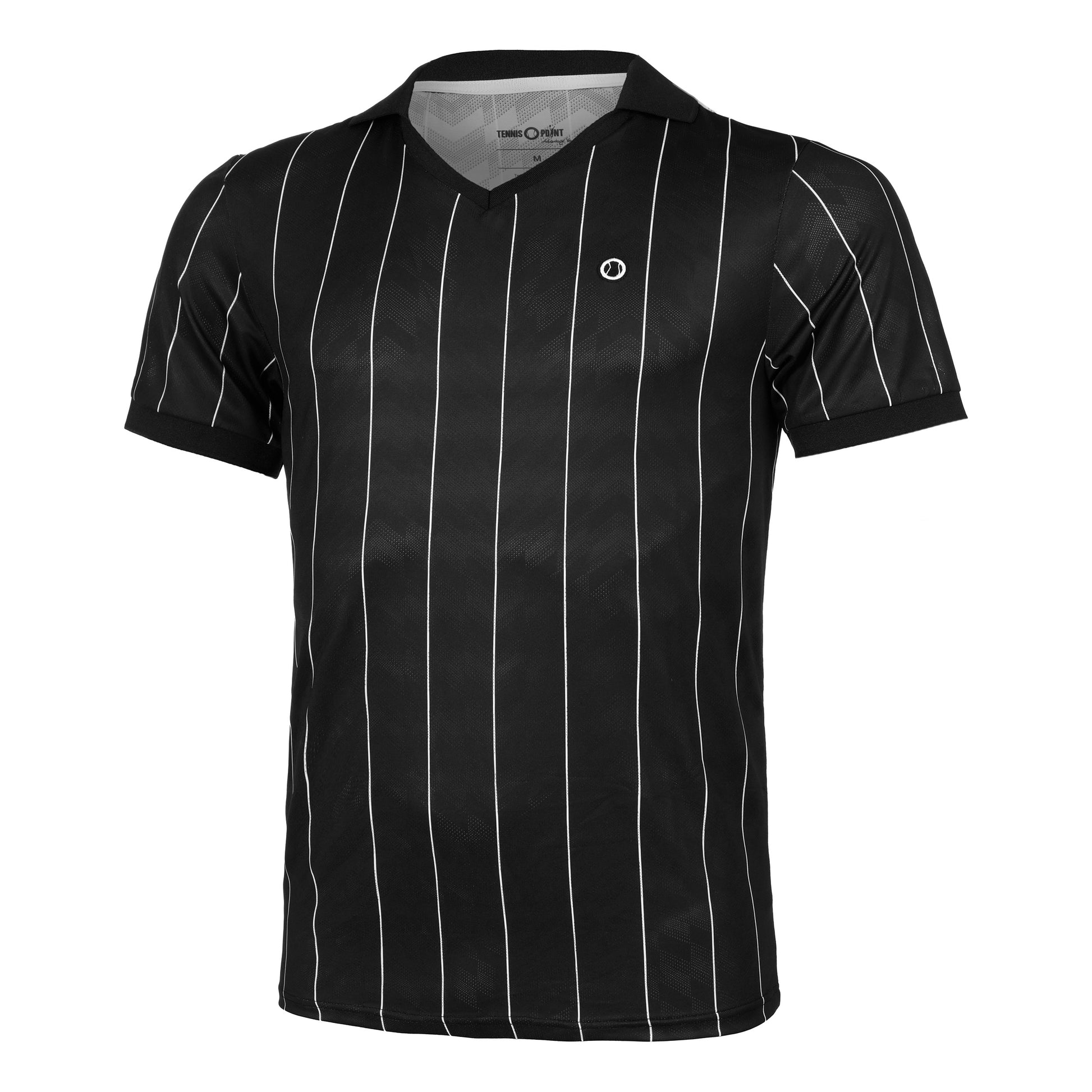 Tennis-Point Stripes Polo Special Edition Men-Black,White