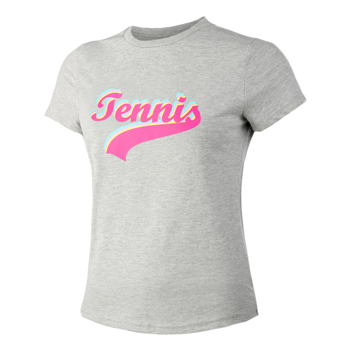 Tennis-Point Tennis Signature T-Shirt Women - grey, multicoloured