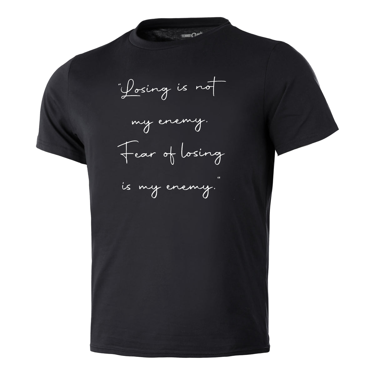 Tennis-Point No Fear T-Shirt Men - black, white