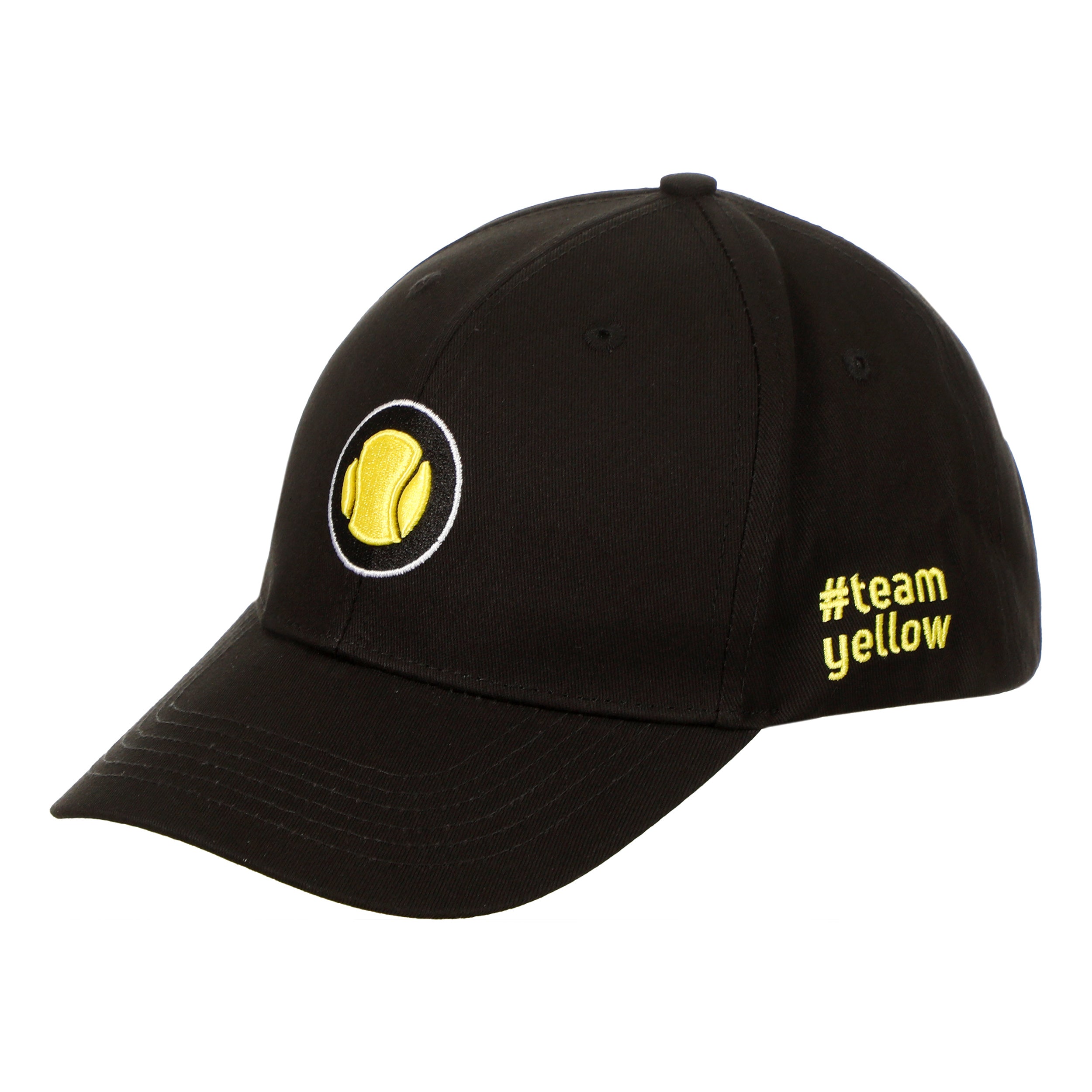Tennis-Point Team Yellow Cap-Black,Yellow