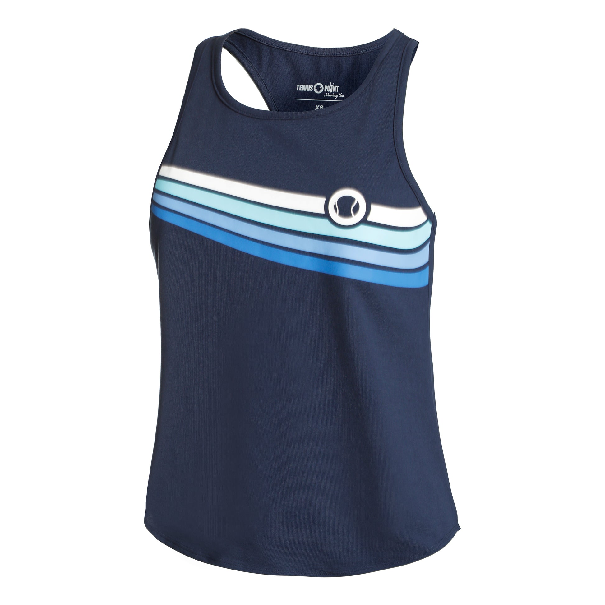Tennis-Point Cotton Mix Tank-Top Special Edition Damen-Dunkelblau,Mehrfarbig