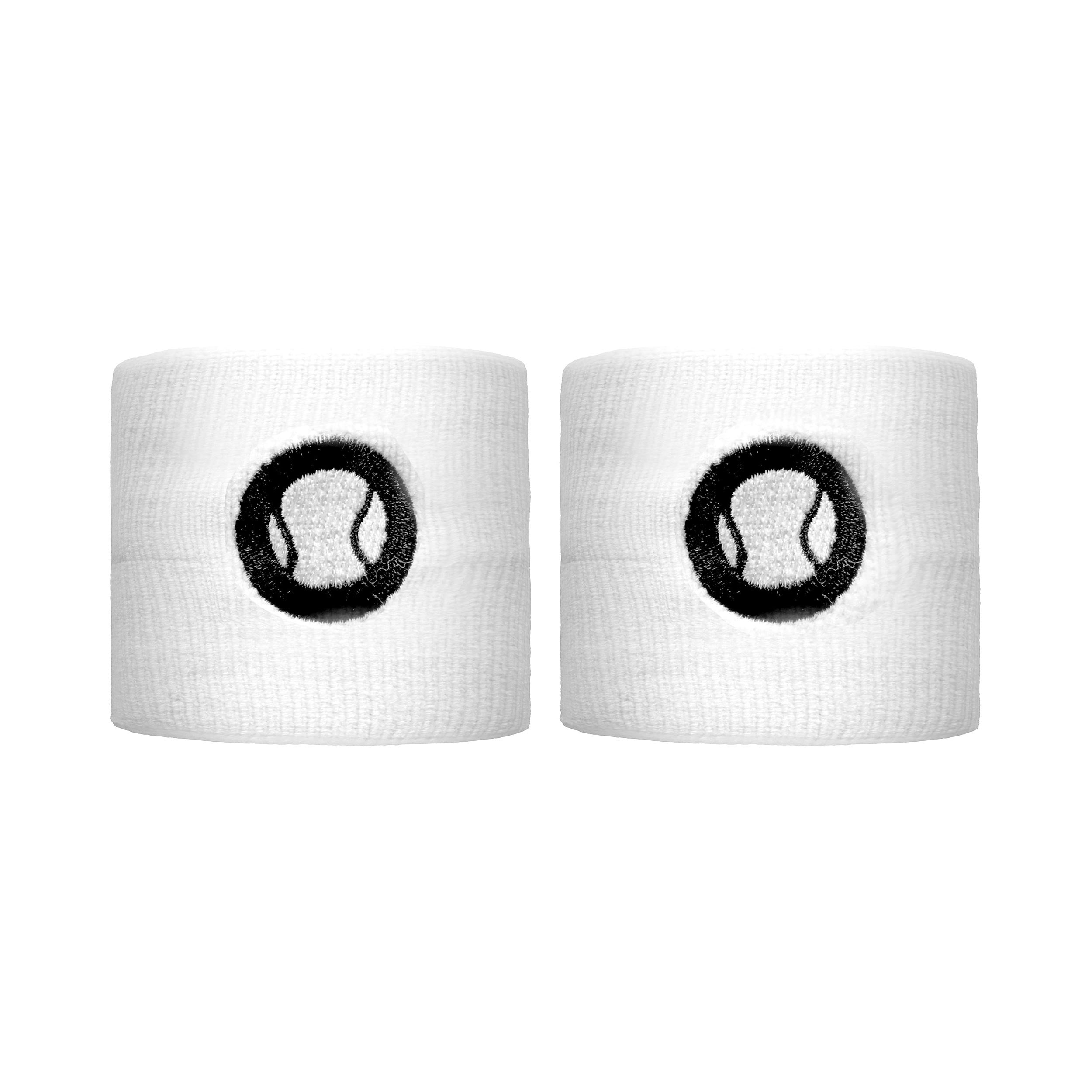 Tennis-Point Wristband short - white