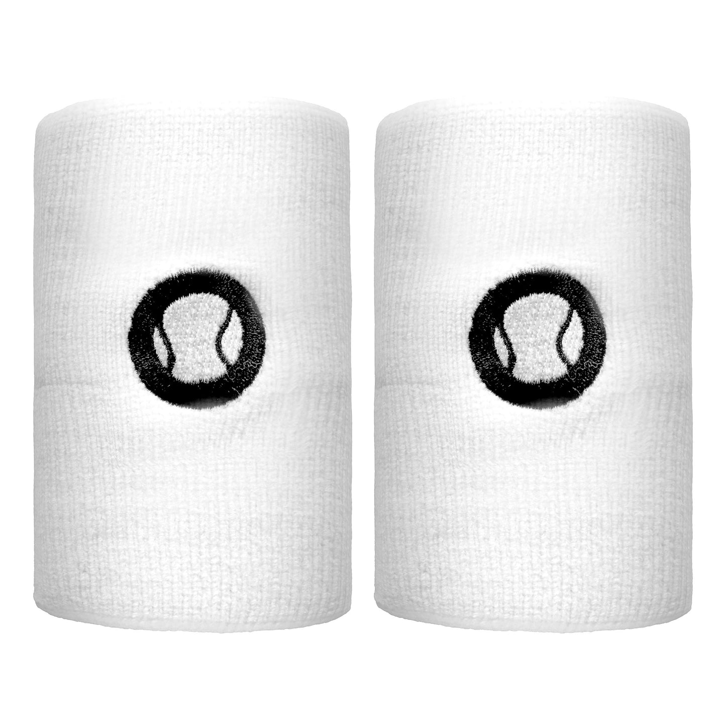 Tennis-Point Wristband long - white
