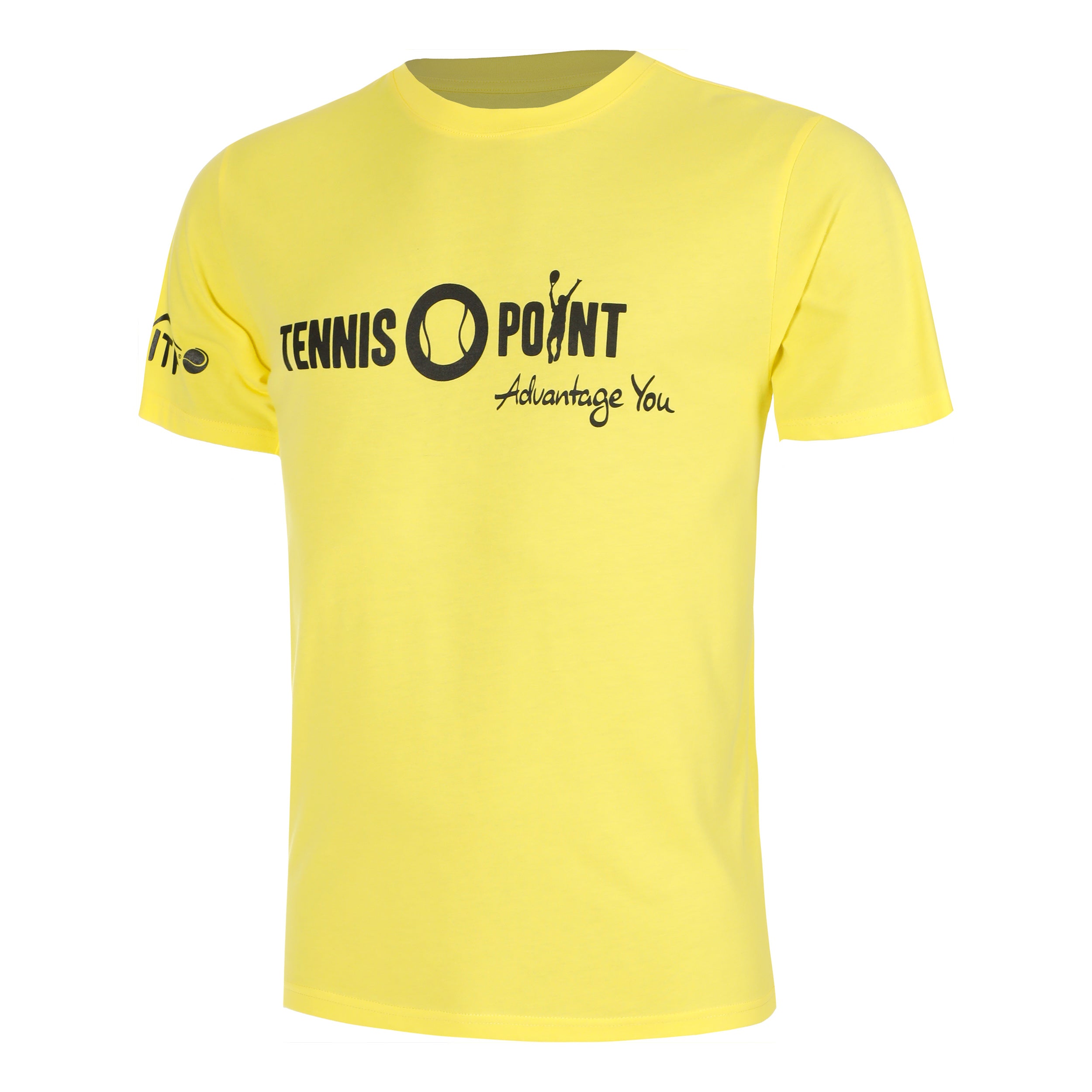 Tennis-Point Team Yellow T-Shirt Herren-Gelb