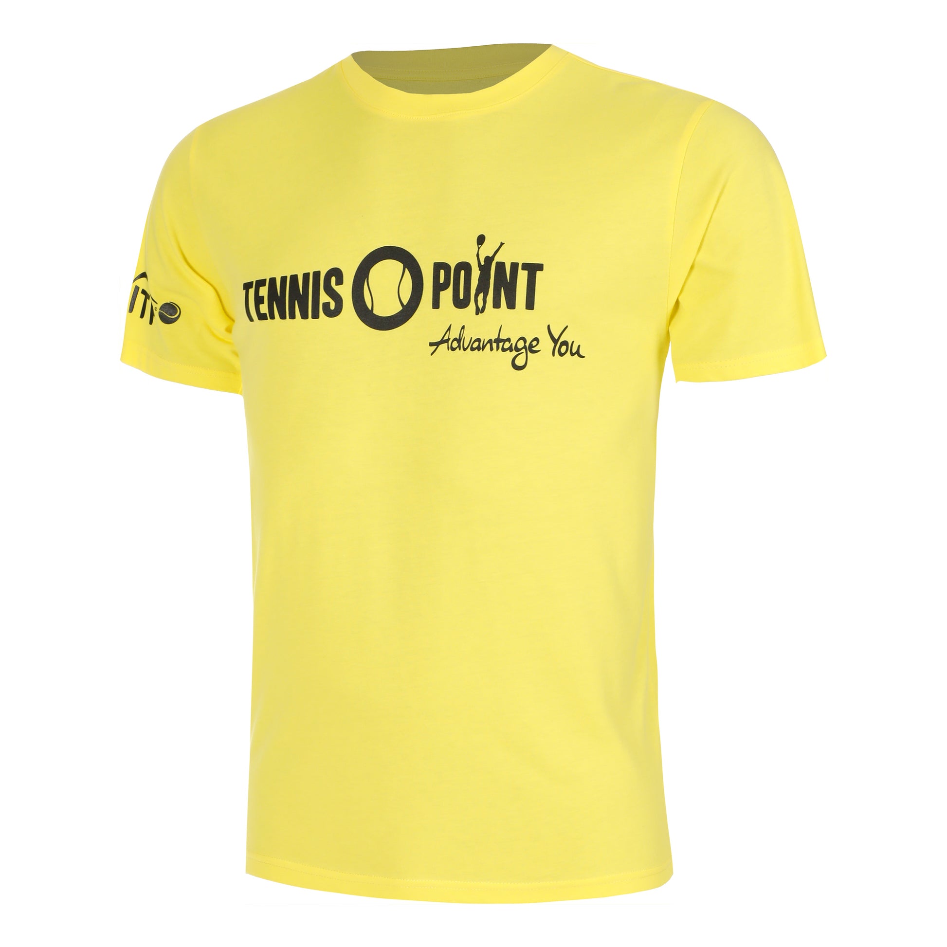 Tennis-Point Team Yellow T-Shirt Men-Yellow